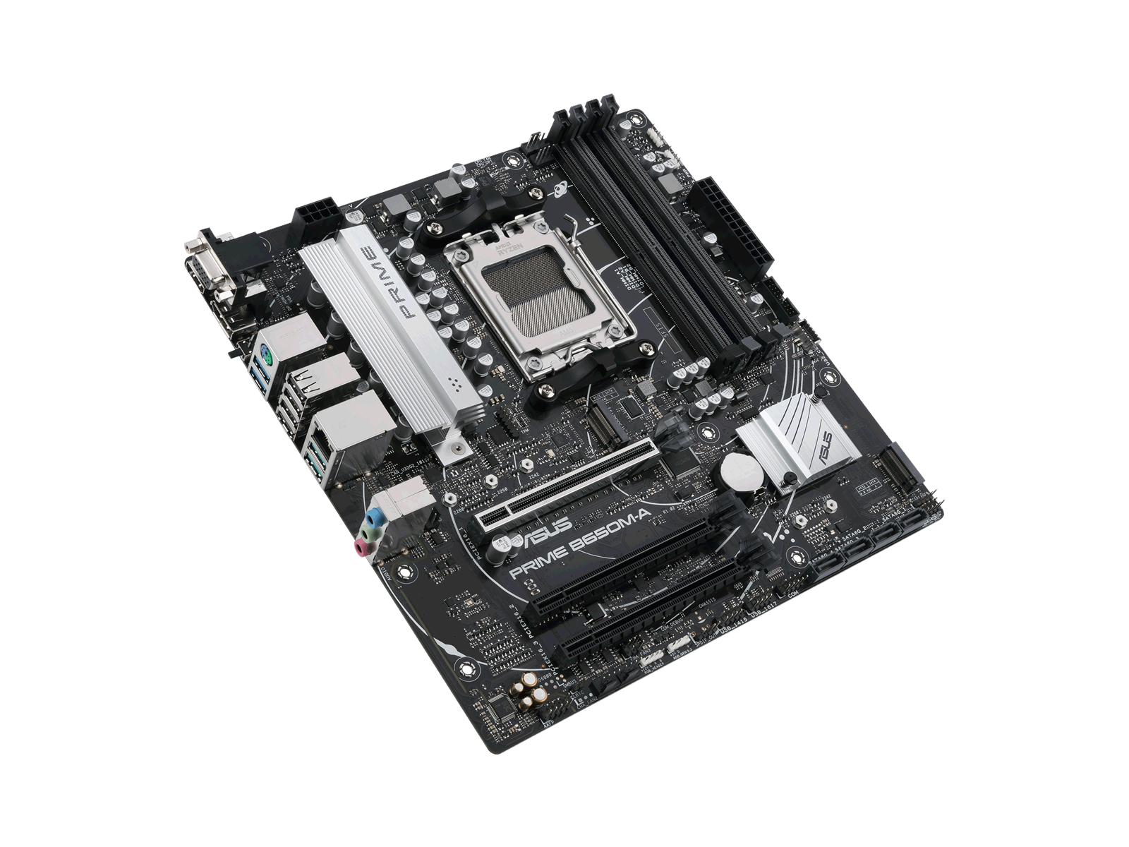 ASUS PRIME B650M-A-CSM Mainboard - AMD B650 - AMD AM5 socket - DDR5 RAM - Micro-ATX