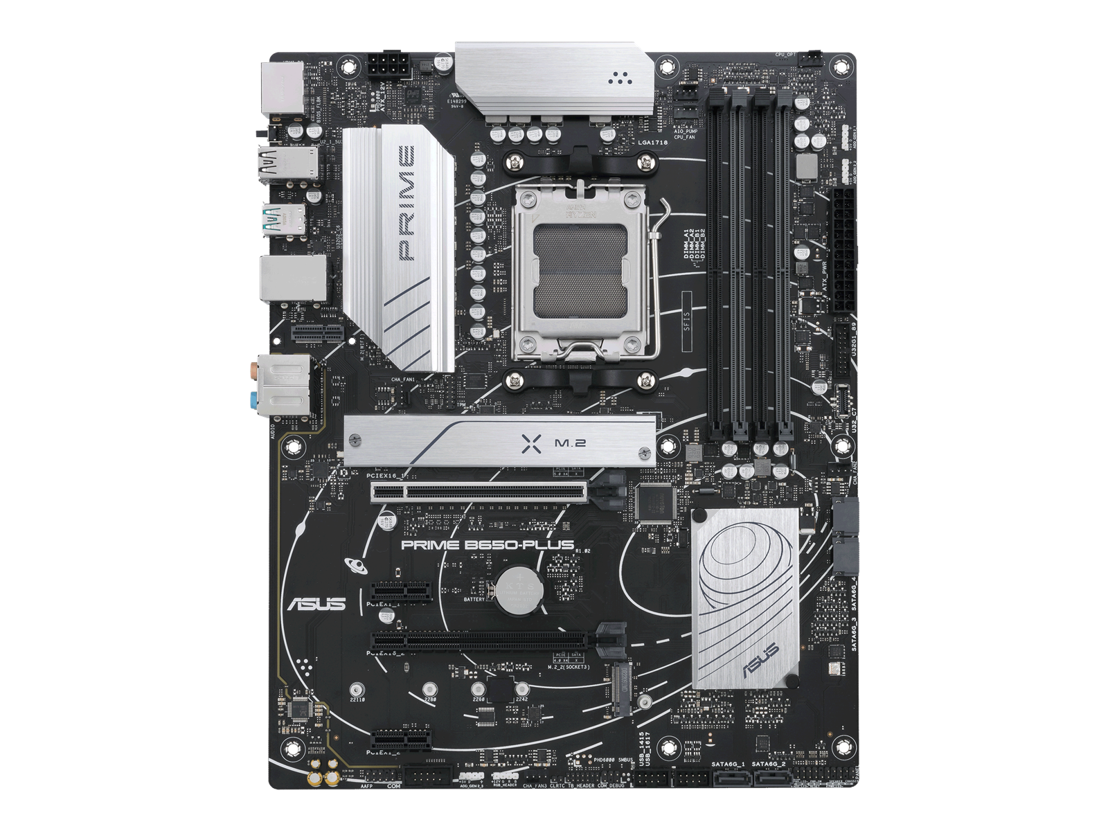 ASUS PRIME B650-PLUS-CSM Mainboard - AMD B650 - AMD AM5 socket - DDR5 RAM - ATX