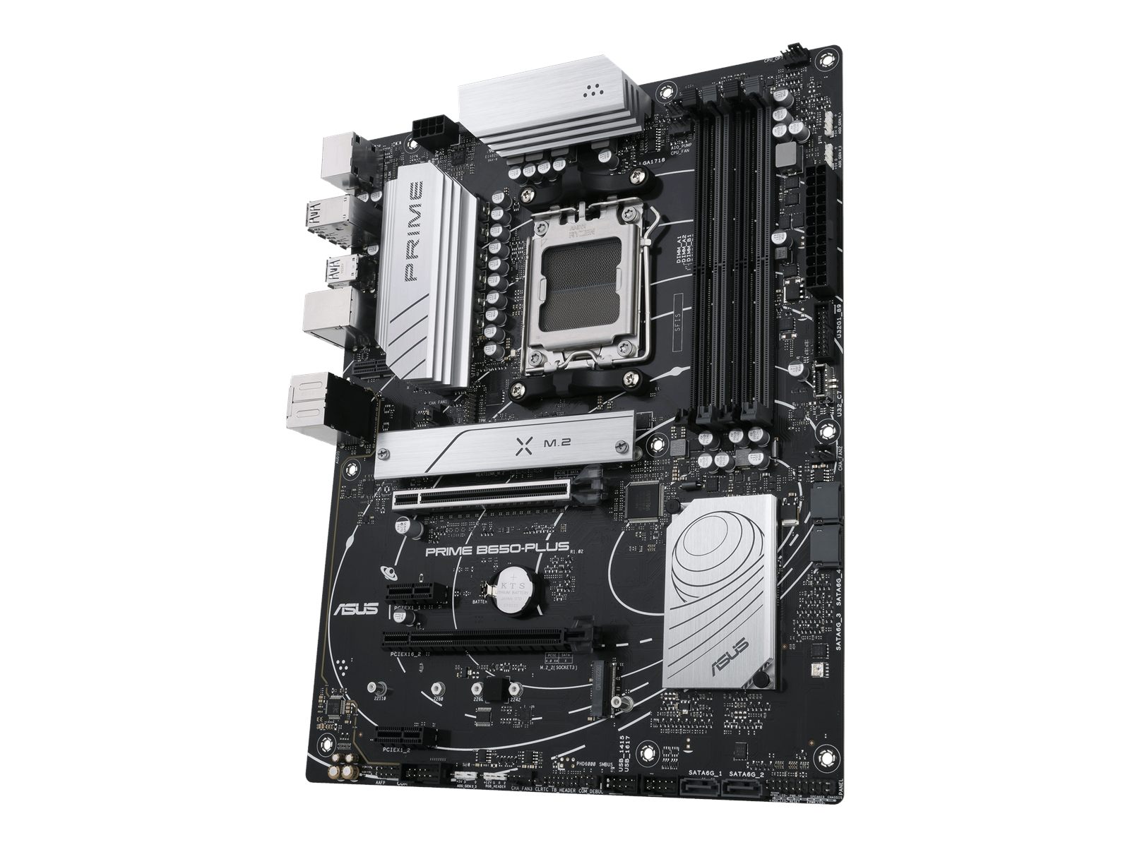 ASUS PRIME B650-PLUS-CSM Mainboard - AMD B650 - AMD AM5 socket - DDR5 RAM - ATX