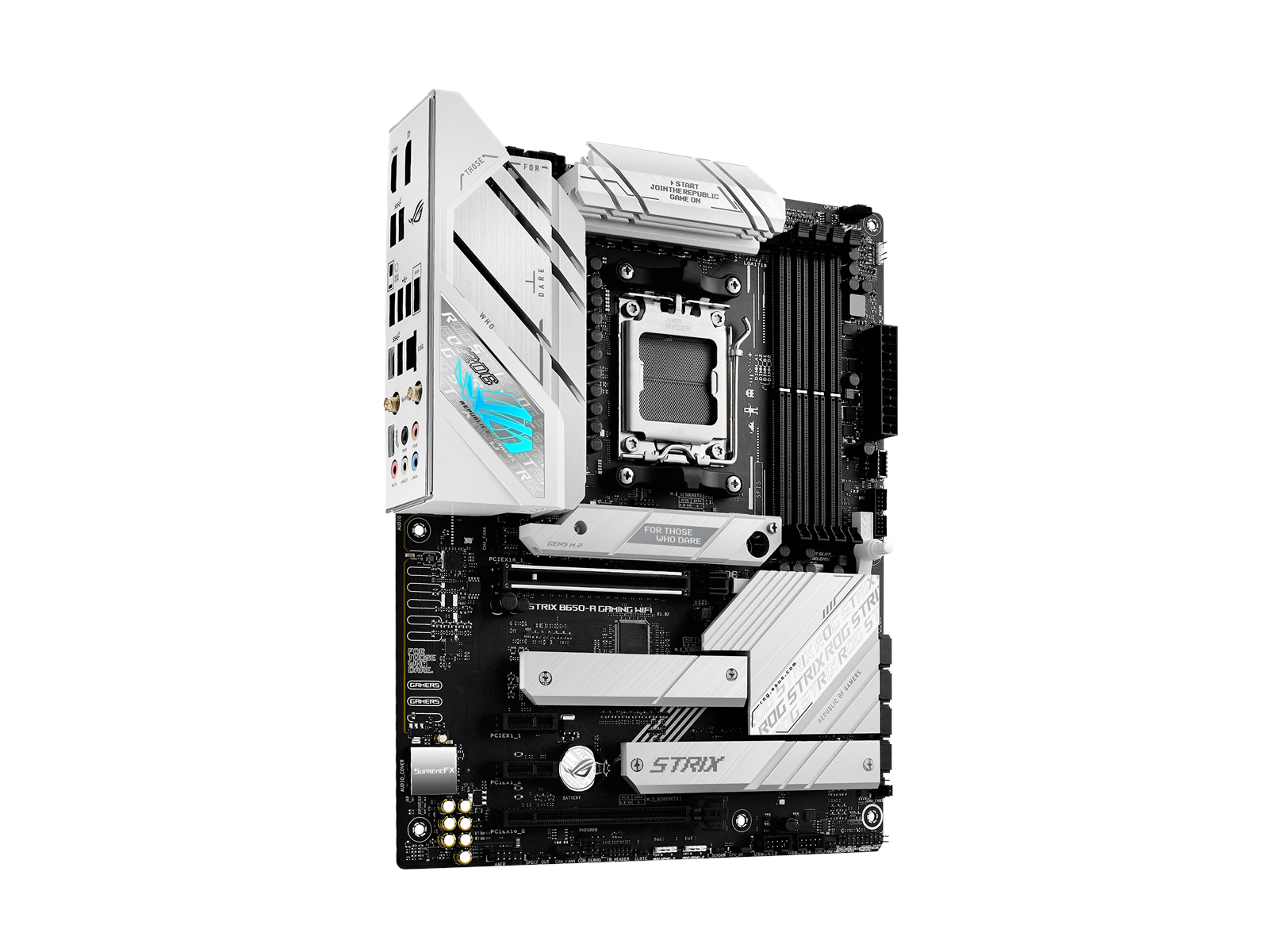 ASUS ROG STRIX B650-A GAMING WIFI Mainboard - AMD B650 - AMD AM5 socket - DDR5 RAM - ATX