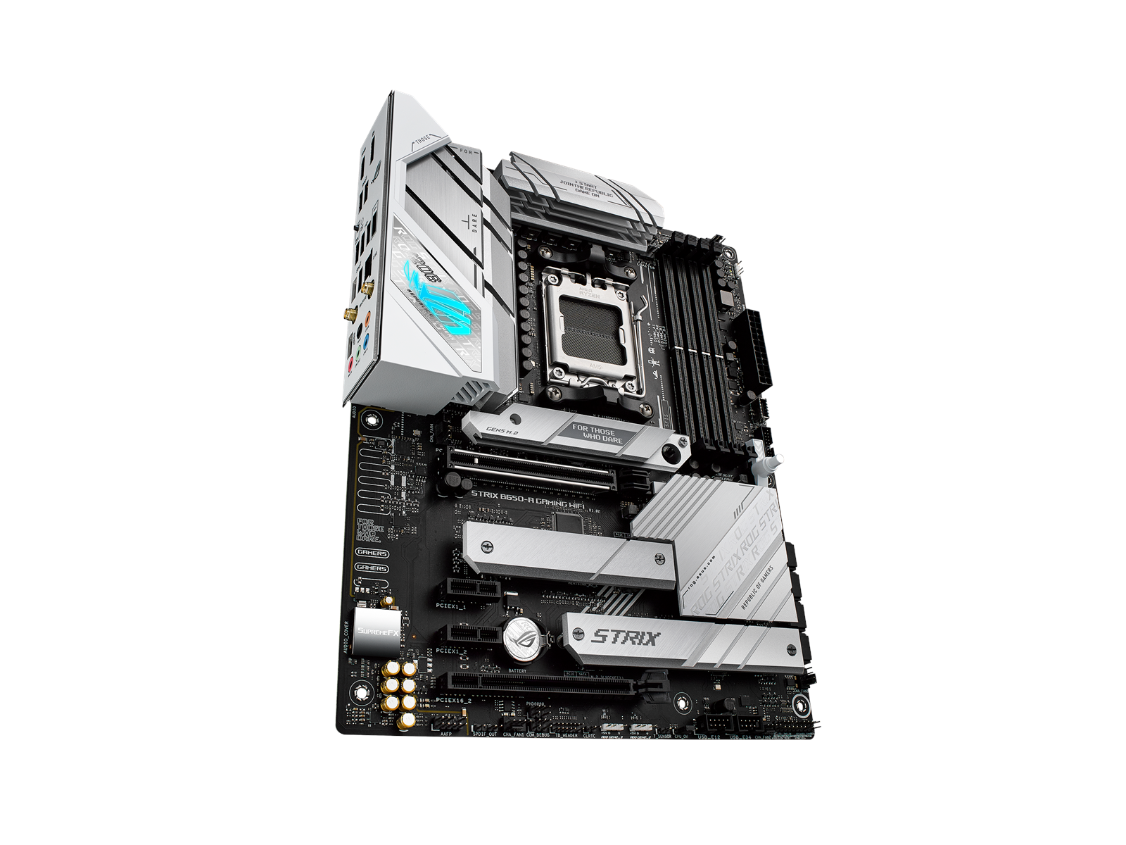 ASUS ROG STRIX B650-A GAMING WIFI Mainboard - AMD B650 - AMD AM5 socket - DDR5 RAM - ATX