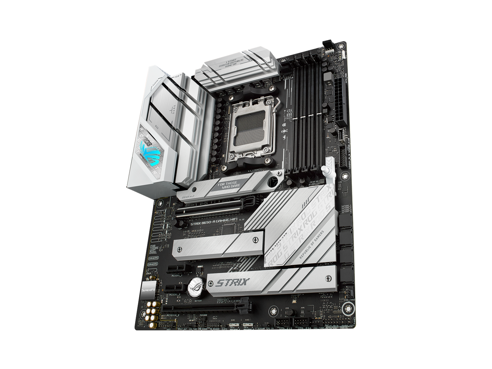 ASUS ROG STRIX B650-A GAMING WIFI Mainboard - AMD B650 - AMD AM5 socket - DDR5 RAM - ATX