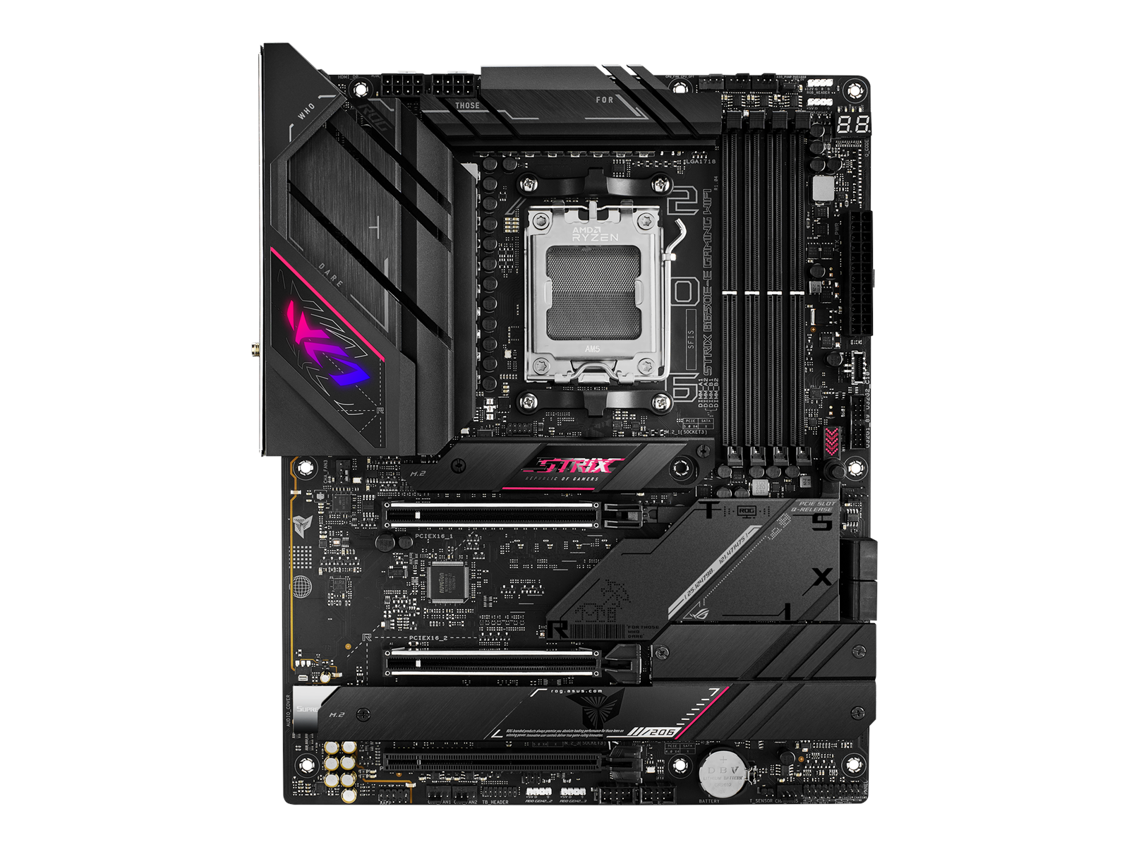 ASUS ROG STRIX B650E-E GAMING WIFI Mainboard - AMD B650 - AMD AM5 socket - DDR5 RAM - ATX