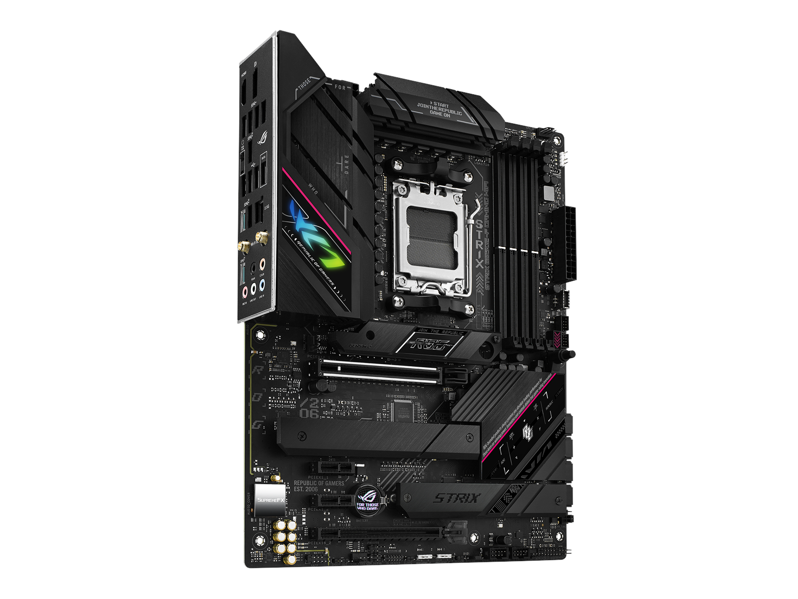 ASUS ROG STRIX B650E-F GAMING WIFI Mainboard - AMD B650 - AMD AM5 socket - DDR5 RAM - ATX
