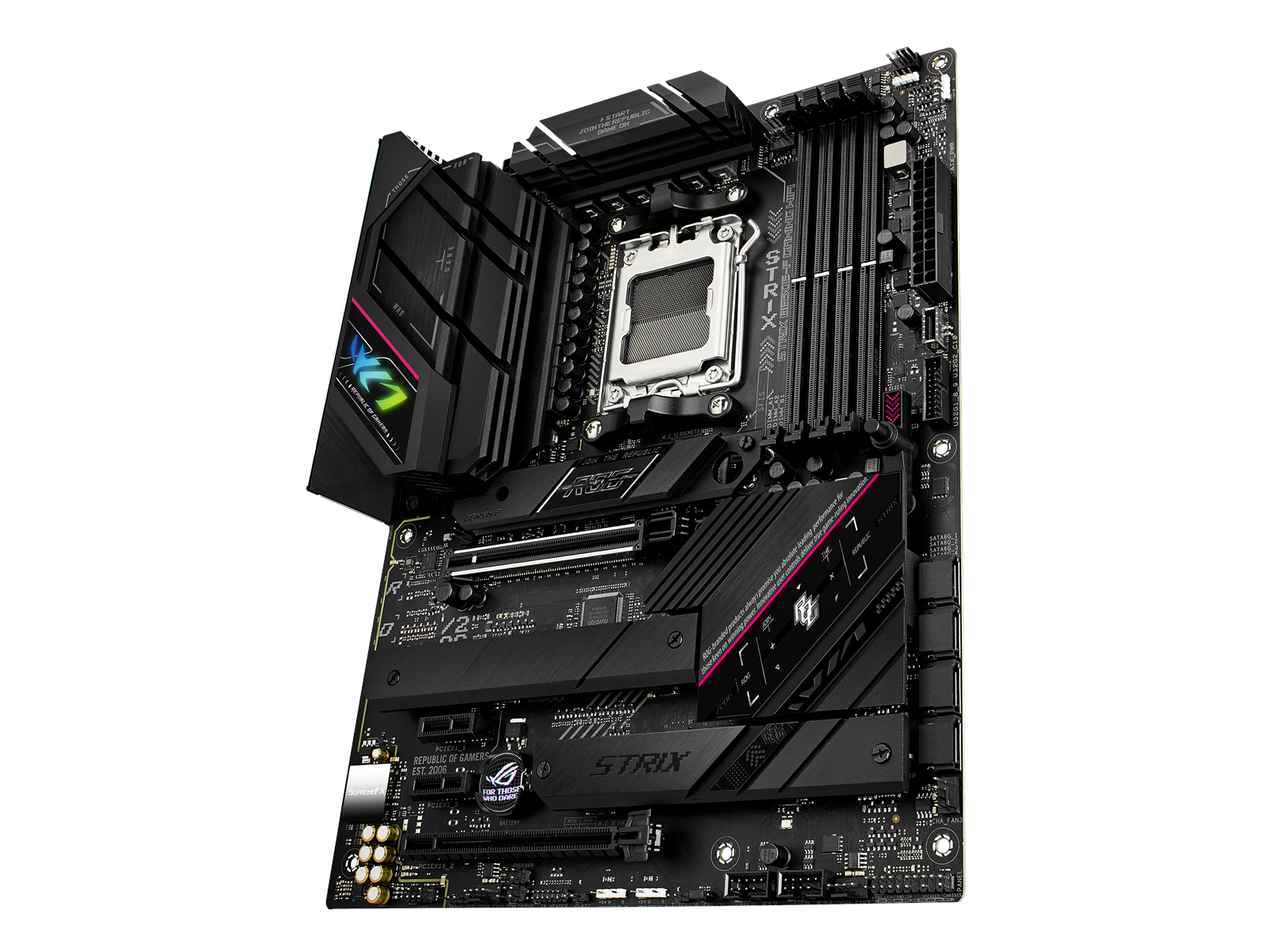 ASUS ROG STRIX B650E-F GAMING WIFI Mainboard - AMD B650 - AMD AM5 socket - DDR5 RAM - ATX