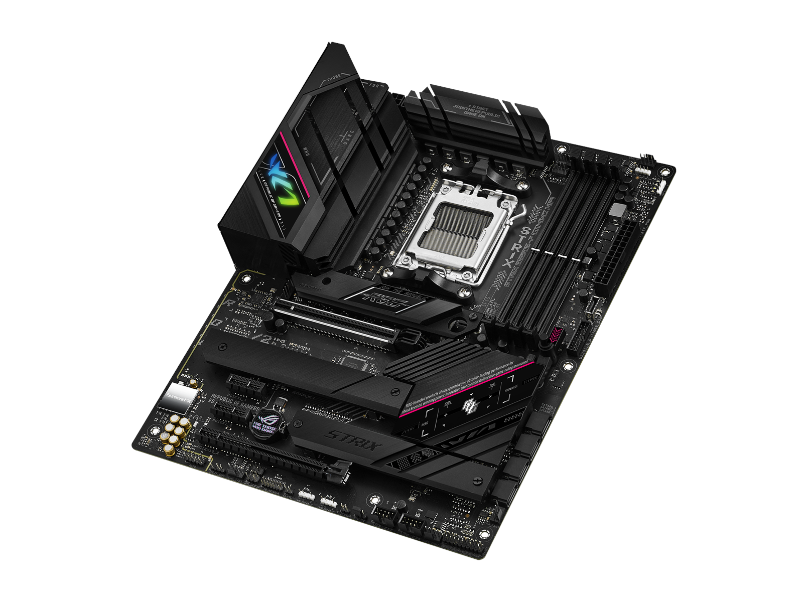 ASUS ROG STRIX B650E-F GAMING WIFI Mainboard - AMD B650 - AMD AM5 socket - DDR5 RAM - ATX