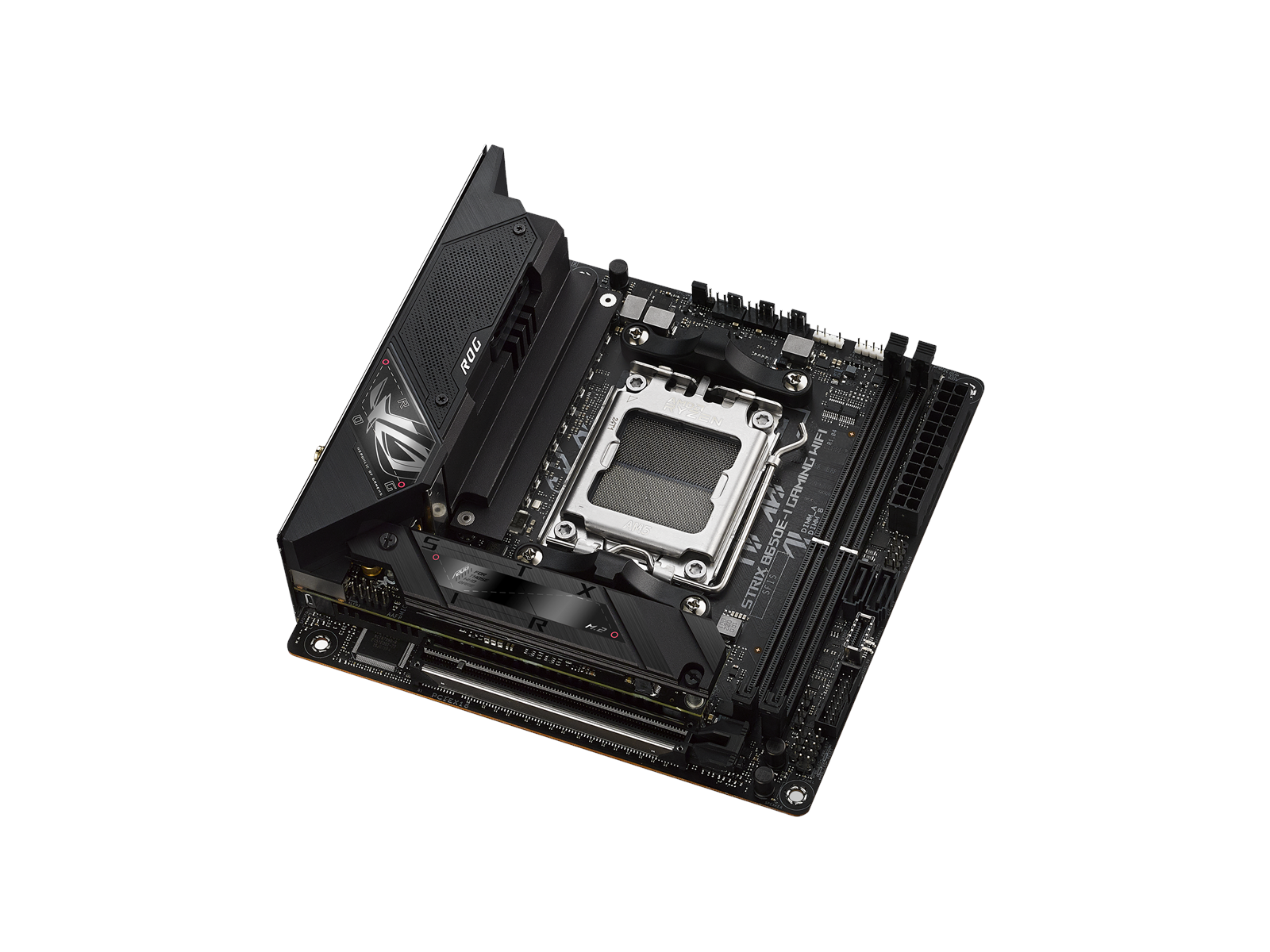 ASUS ROG STRIX B650E-I GAMING WIFI Mainboard - AMD B650 - AMD AM5 socket - DDR5 RAM - Mini-ITX
