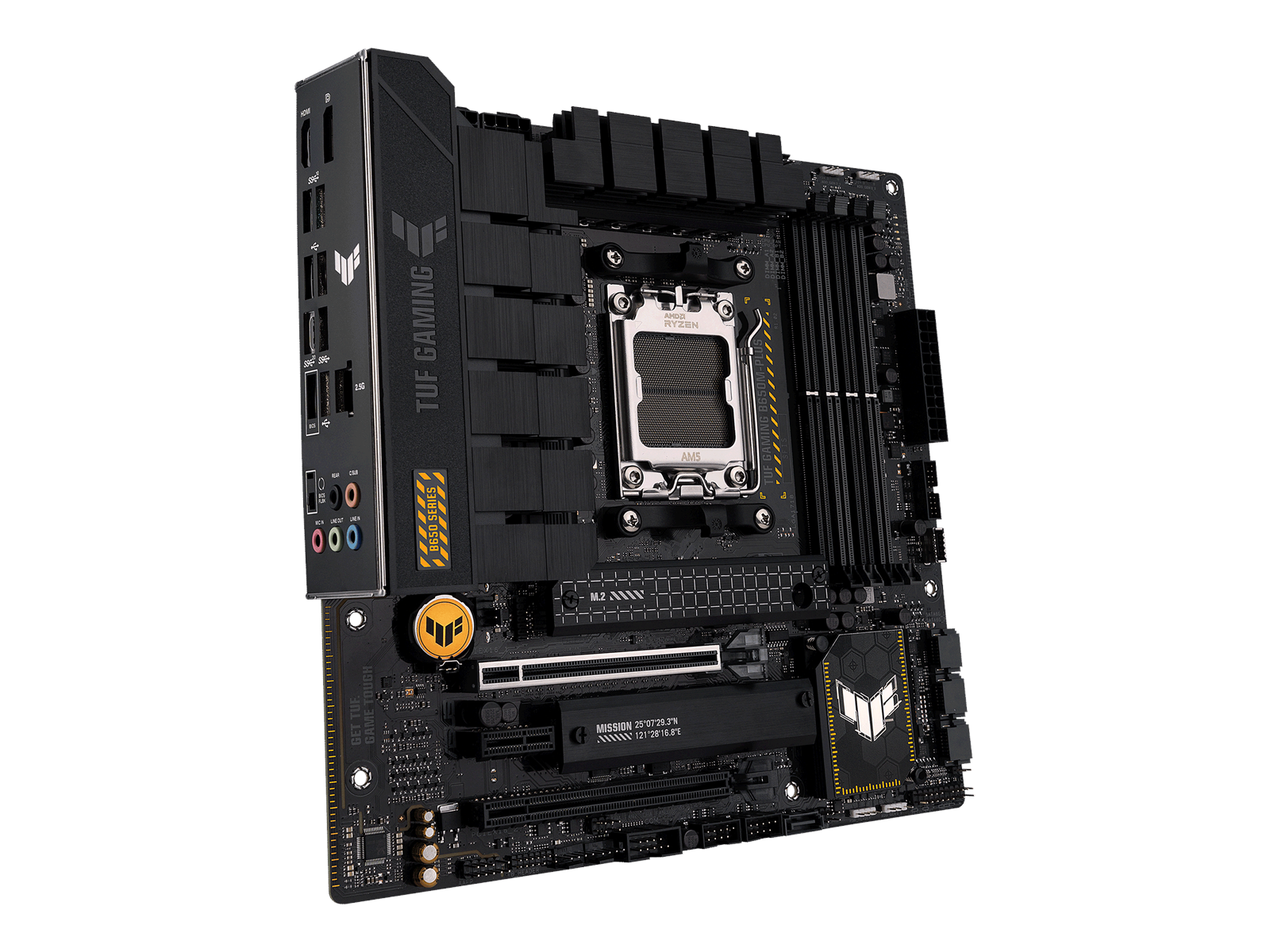 ASUS TUF GAMING B650M-PLUS Mainboard - AMD B650 - AMD AM5 socket - DDR5 RAM - Micro-ATX