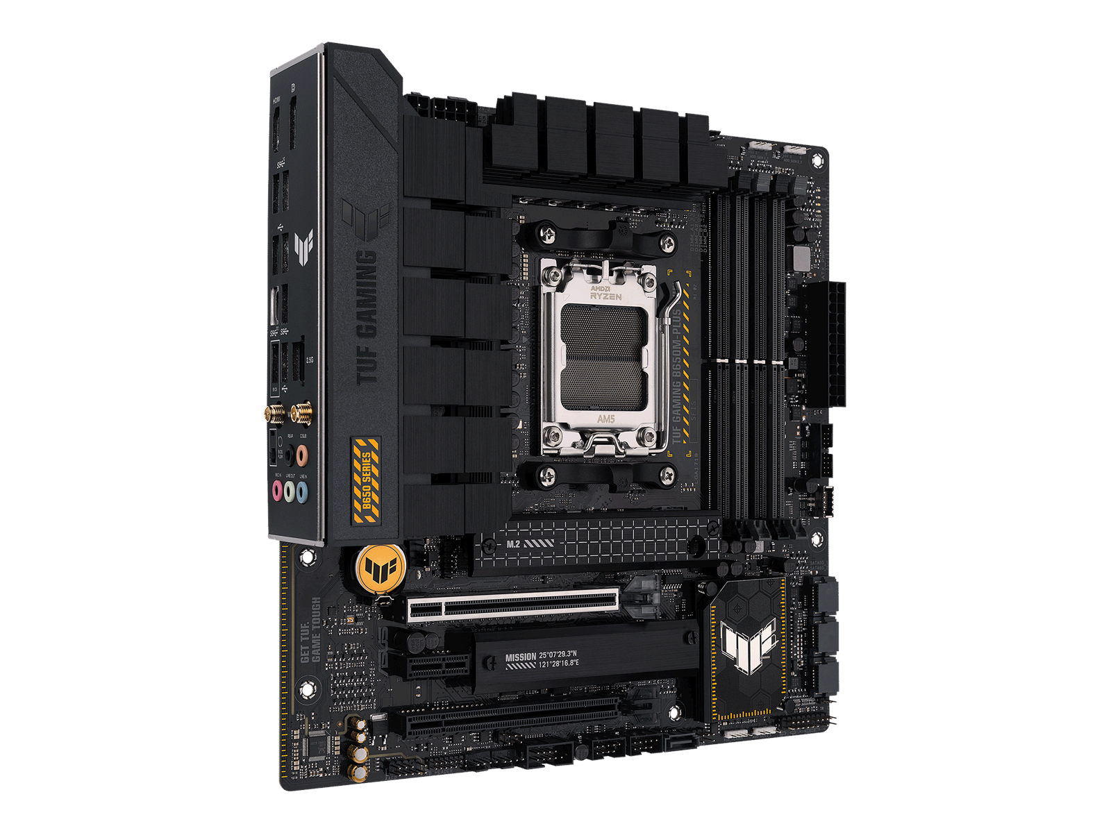ASUS TUF GAMING B650M-PLUS WIFI Mainboard - AMD B650 - AMD AM5 socket - DDR5 RAM - Micro-ATX