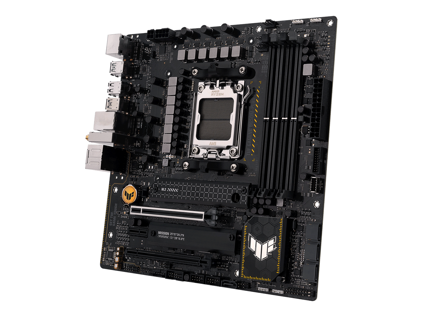 ASUS TUF GAMING B650M-PLUS WIFI Mainboard - AMD B650 - AMD AM5 socket - DDR5 RAM - Micro-ATX