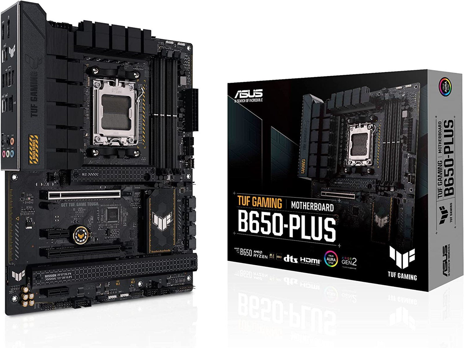 ASUS TUF GAMING B650-PLUS Mainboard - AMD B650 - AMD AM5 socket - DDR5 RAM - ATX