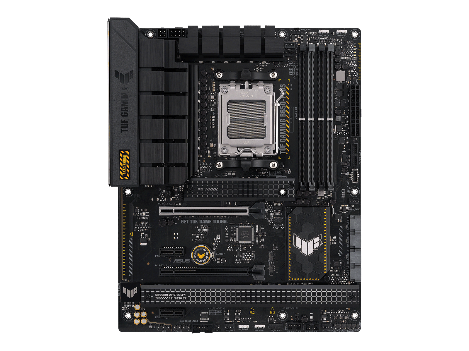 ASUS TUF GAMING B650-PLUS Mainboard - AMD B650 - AMD AM5 socket - DDR5 RAM - ATX