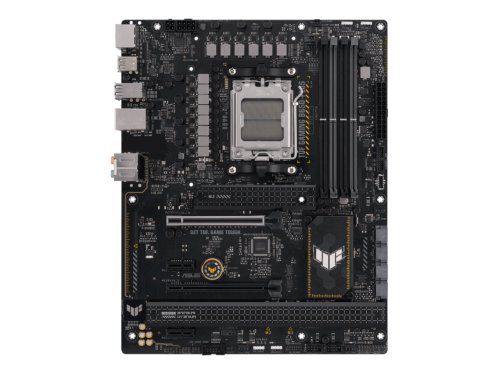 ASUS TUF GAMING B650-PLUS Mainboard - AMD B650 - AMD AM5 socket - DDR5 RAM - ATX