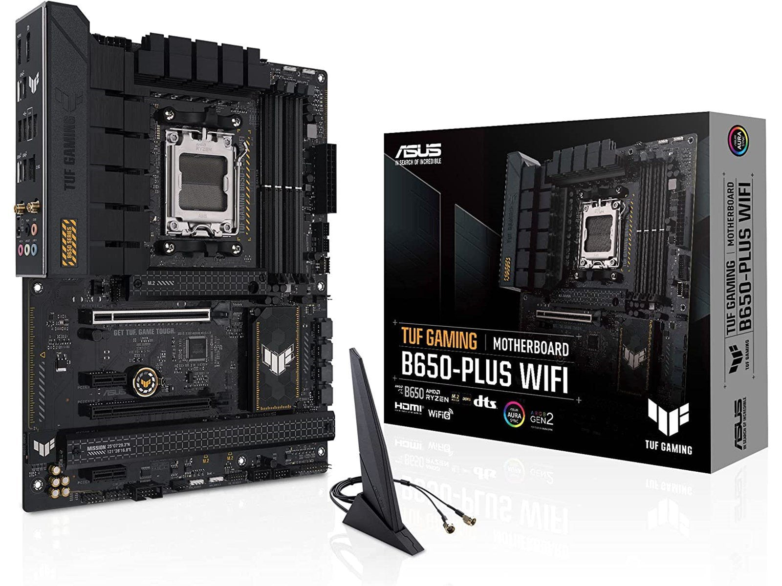 ASUS TUF GAMING B650-PLUS WIFI Mainboard - AMD B650 - AMD AM5 socket - DDR5 RAM - ATX