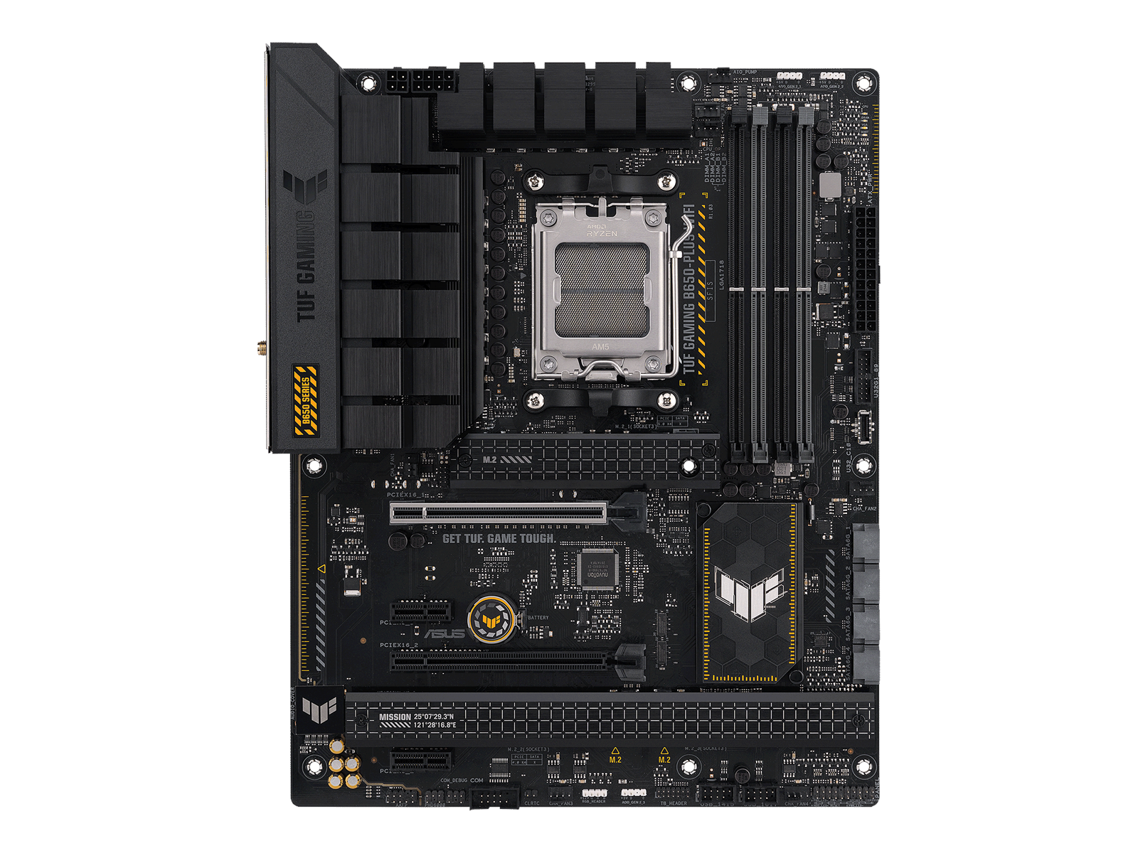 ASUS TUF GAMING B650-PLUS WIFI Mainboard - AMD B650 - AMD AM5 socket - DDR5 RAM - ATX