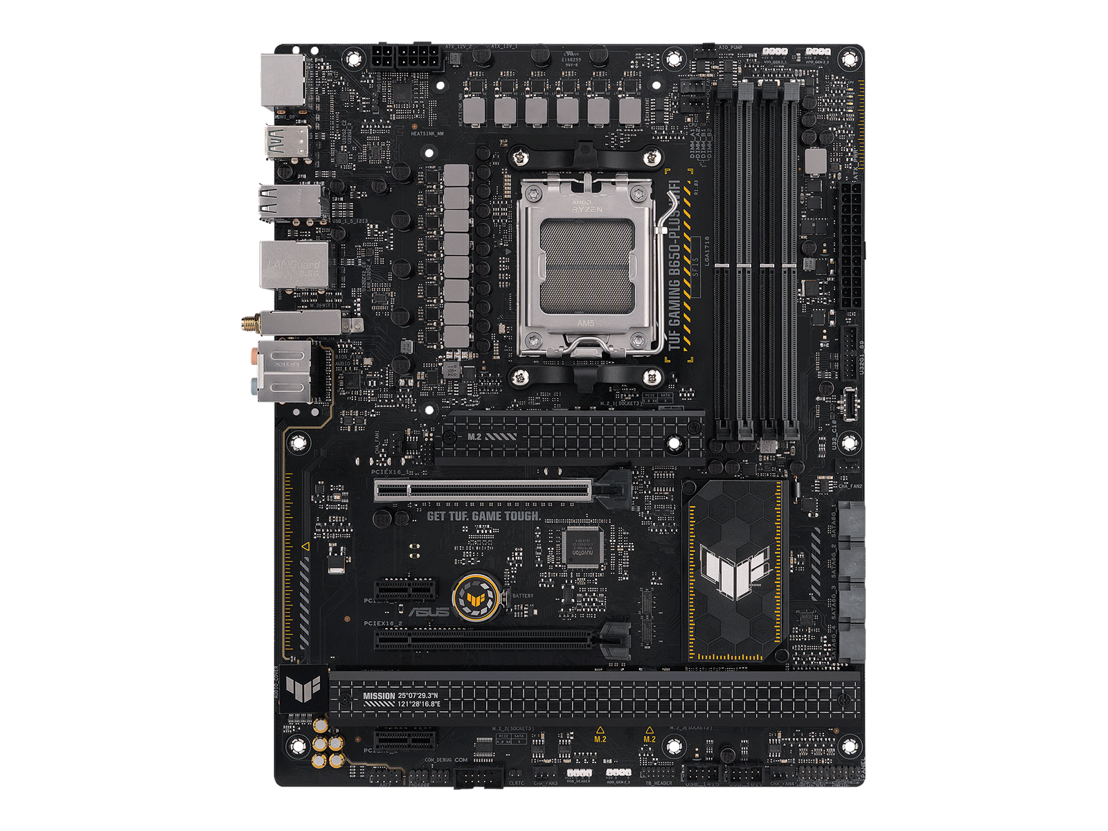 ASUS TUF GAMING B650-PLUS WIFI Mainboard - AMD B650 - AMD AM5 socket - DDR5 RAM - ATX
