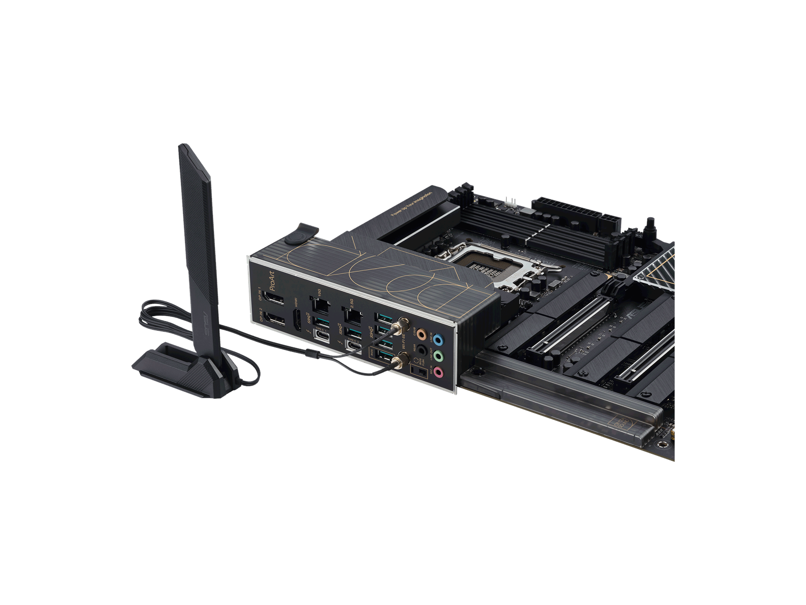 ASUS PROART Z790-CREATOR WIFI Mainboard - Intel Z790 - Intel LGA1700 socket - DDR5 RAM - ATX