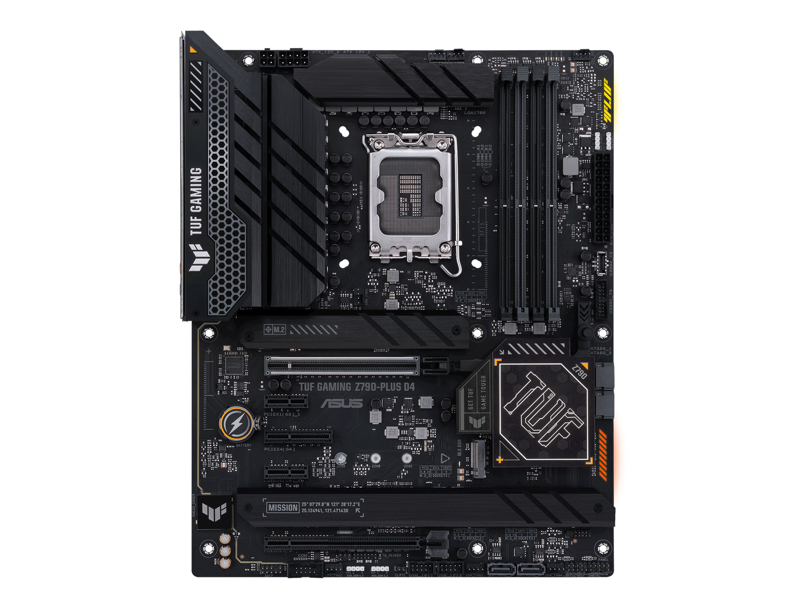 ASUS TUF GAMING Z790-PLUS D4 Mainboard - Intel Z790 - Intel LGA1700 socket - DDR4 RAM - ATX