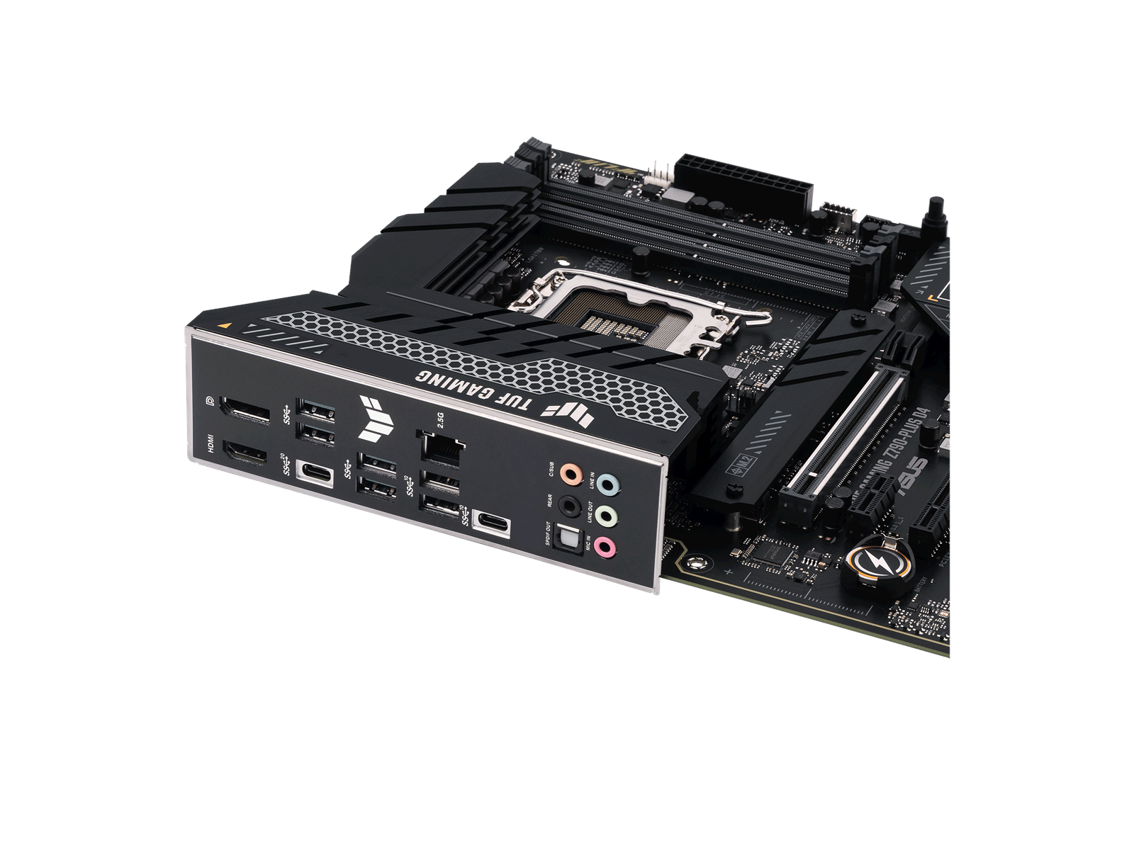 ASUS TUF GAMING Z790-PLUS D4 Mainboard - Intel Z790 - Intel LGA1700 socket - DDR4 RAM - ATX