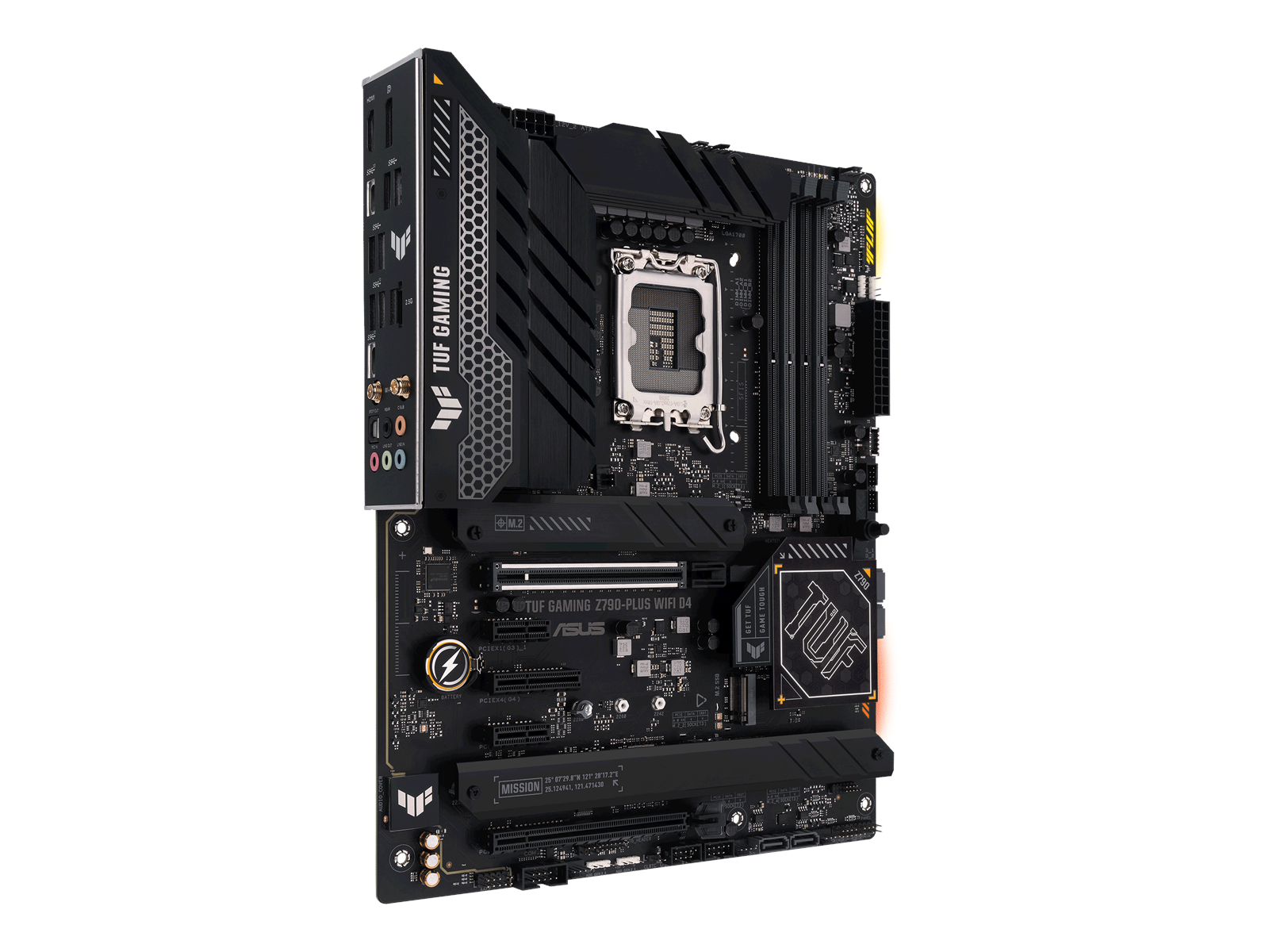 ASUS TUF GAMING Z790-PLUS WIFI D4 Mainboard - Intel Z790 - Intel LGA1700 socket - DDR4 RAM - ATX