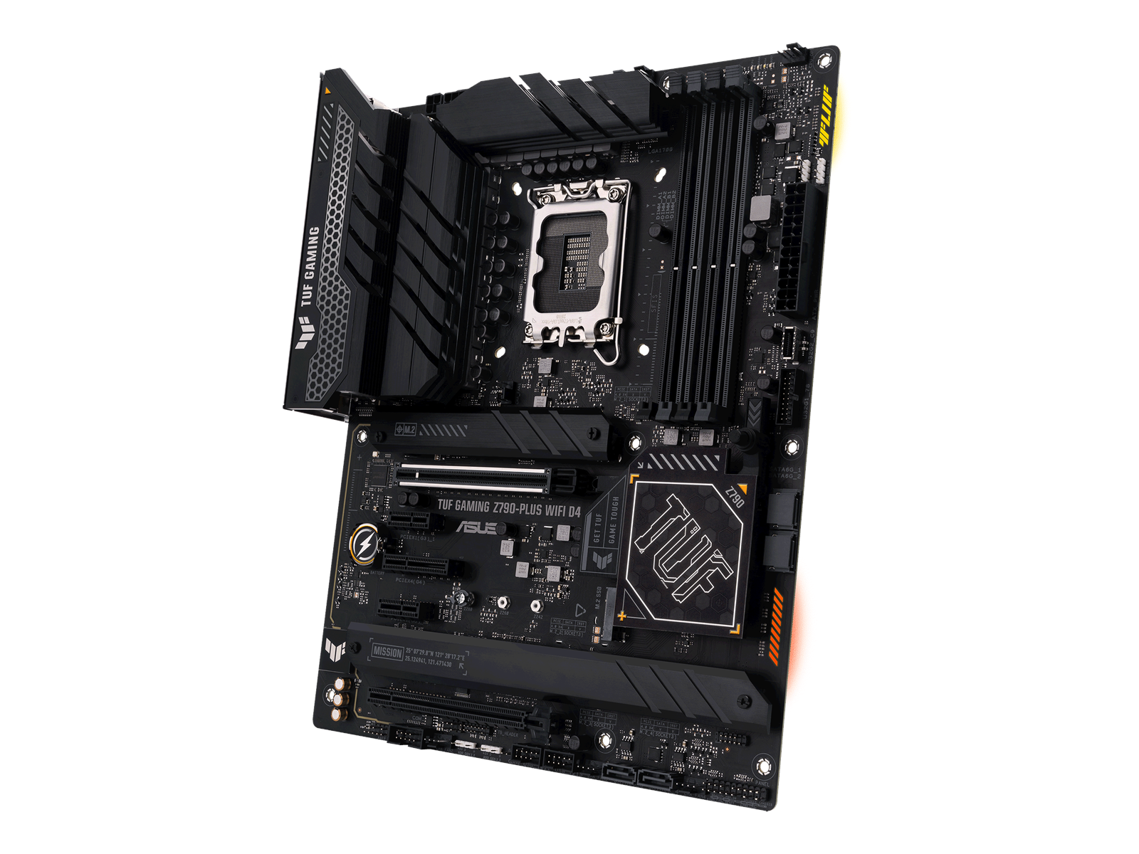 ASUS TUF GAMING Z790-PLUS WIFI D4 Mainboard - Intel Z790 - Intel LGA1700 socket - DDR4 RAM - ATX