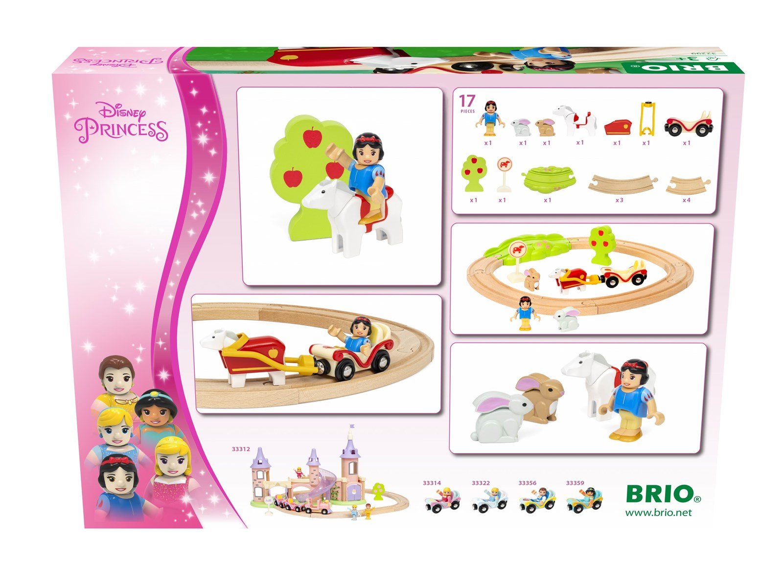 Brio Disney Princess Snow White Animal Set