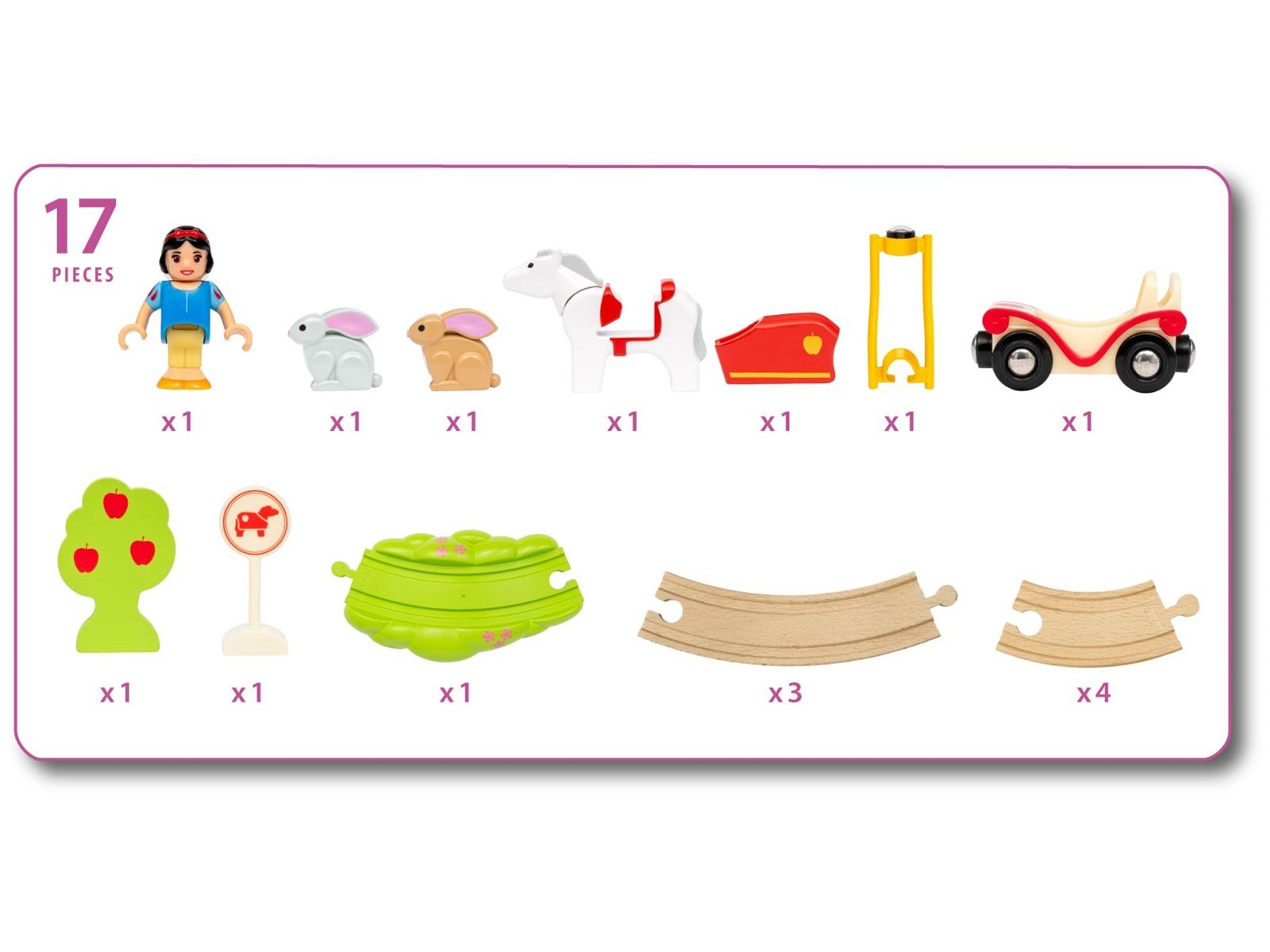 Brio Disney Princess Snow White Animal Set