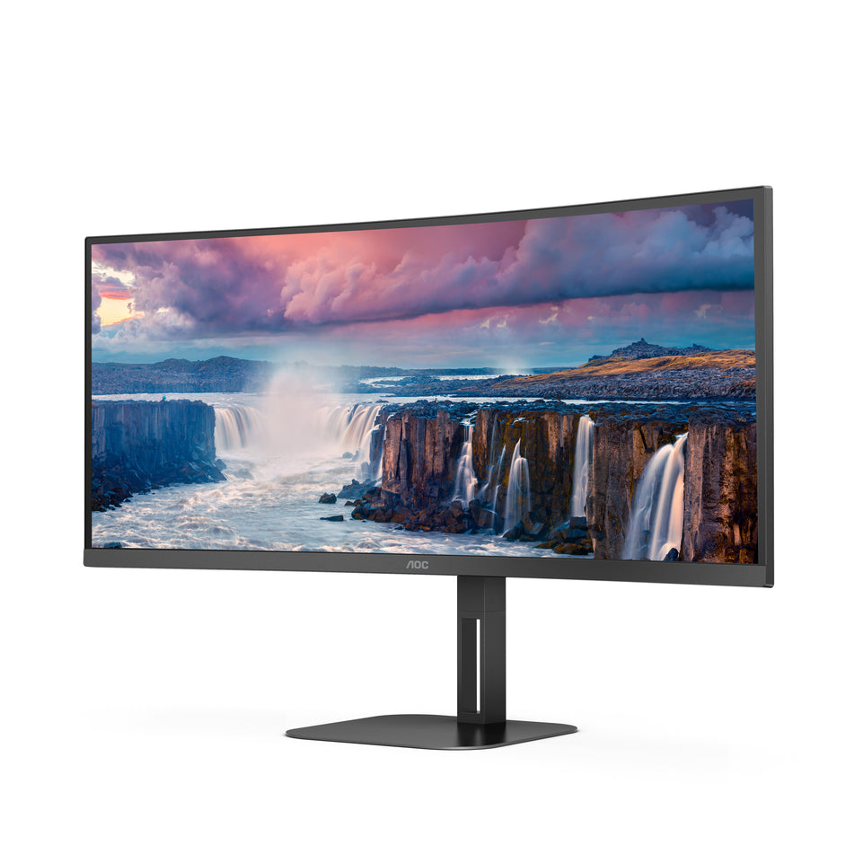 AOC 86,0cm (34")  CU34V5C/BK 21:09  HDMI+DP+USB-C Curved retail