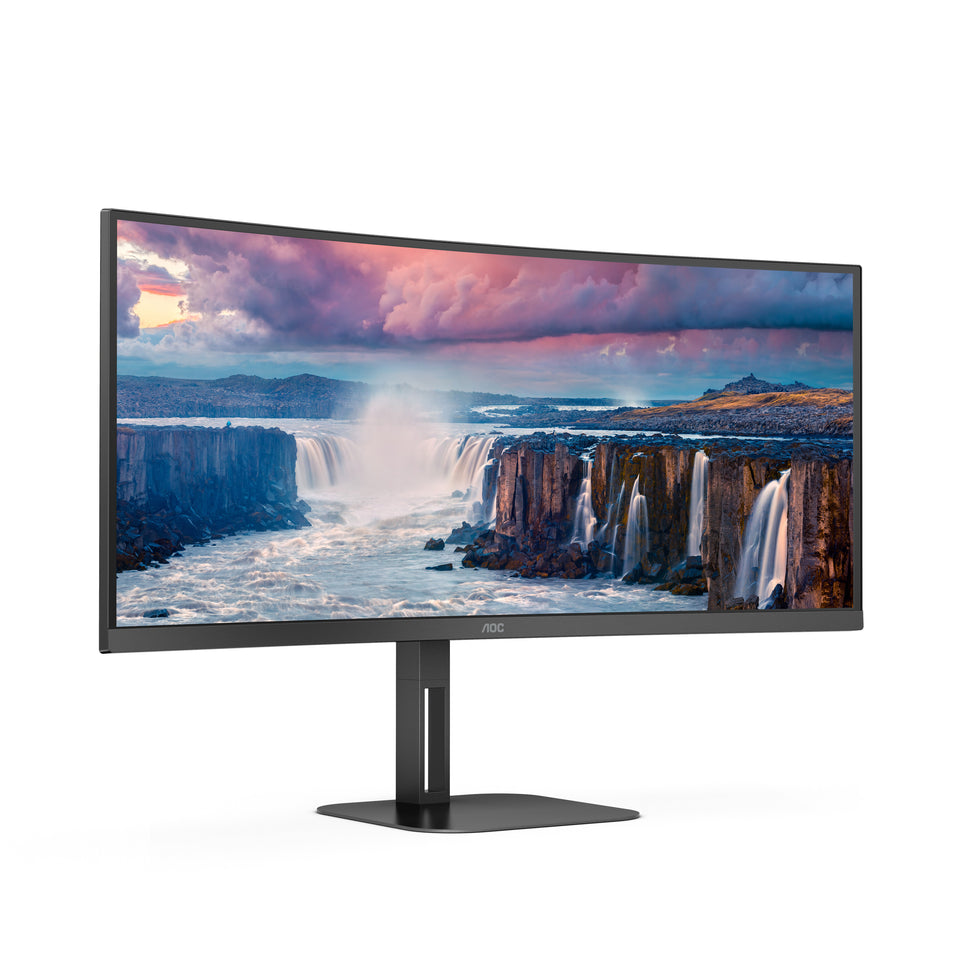 AOC 86,0cm (34")  CU34V5C/BK 21:09  HDMI+DP+USB-C Curved retail