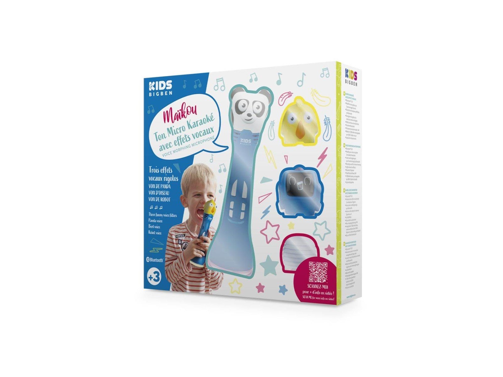 BigBen Interactive Karaoke Microphone with Voice Effects