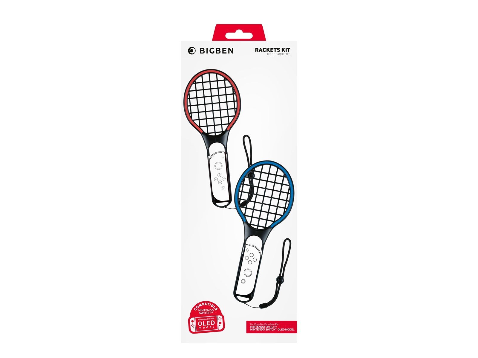 BigBen Interactive 2 Tennisrackets for Joy-Con (Nintendo Switch) - Controller