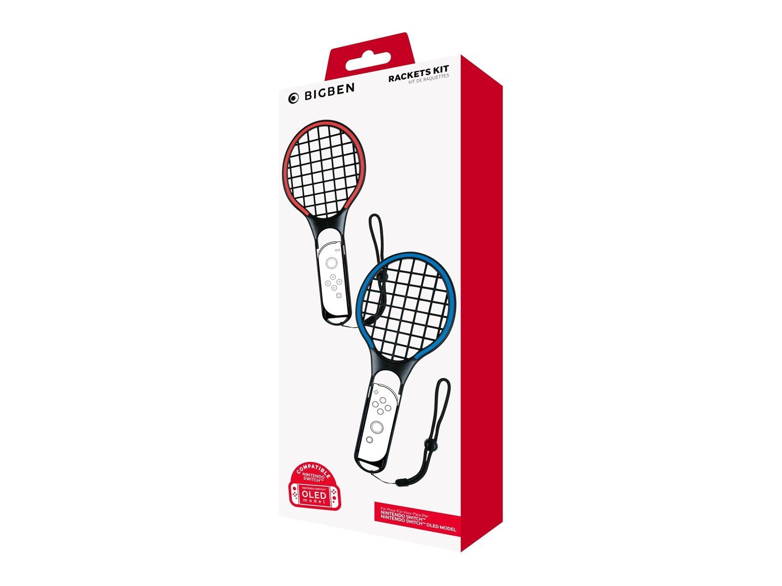 BigBen Interactive 2 Tennisrackets for Joy-Con (Nintendo Switch) - Controller