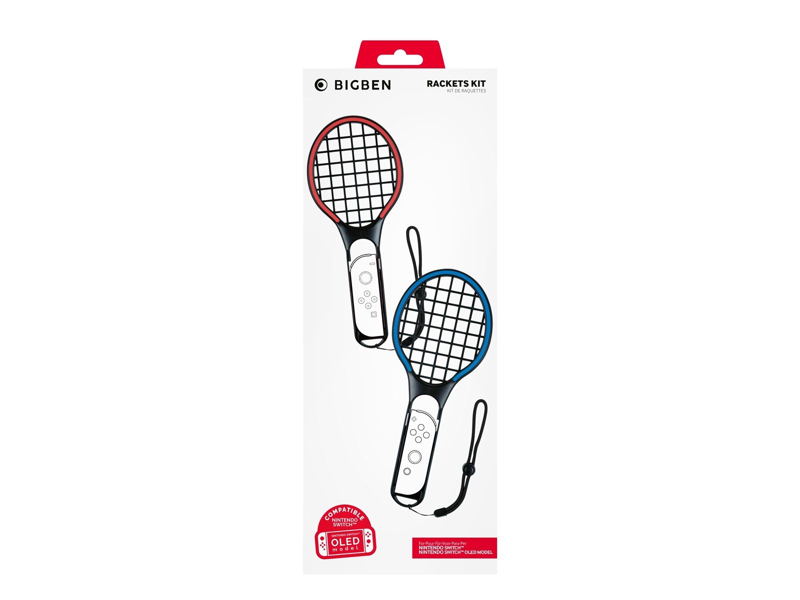 BigBen Interactive 2 Tennisrackets for Joy-Con (Nintendo Switch) - Controller
