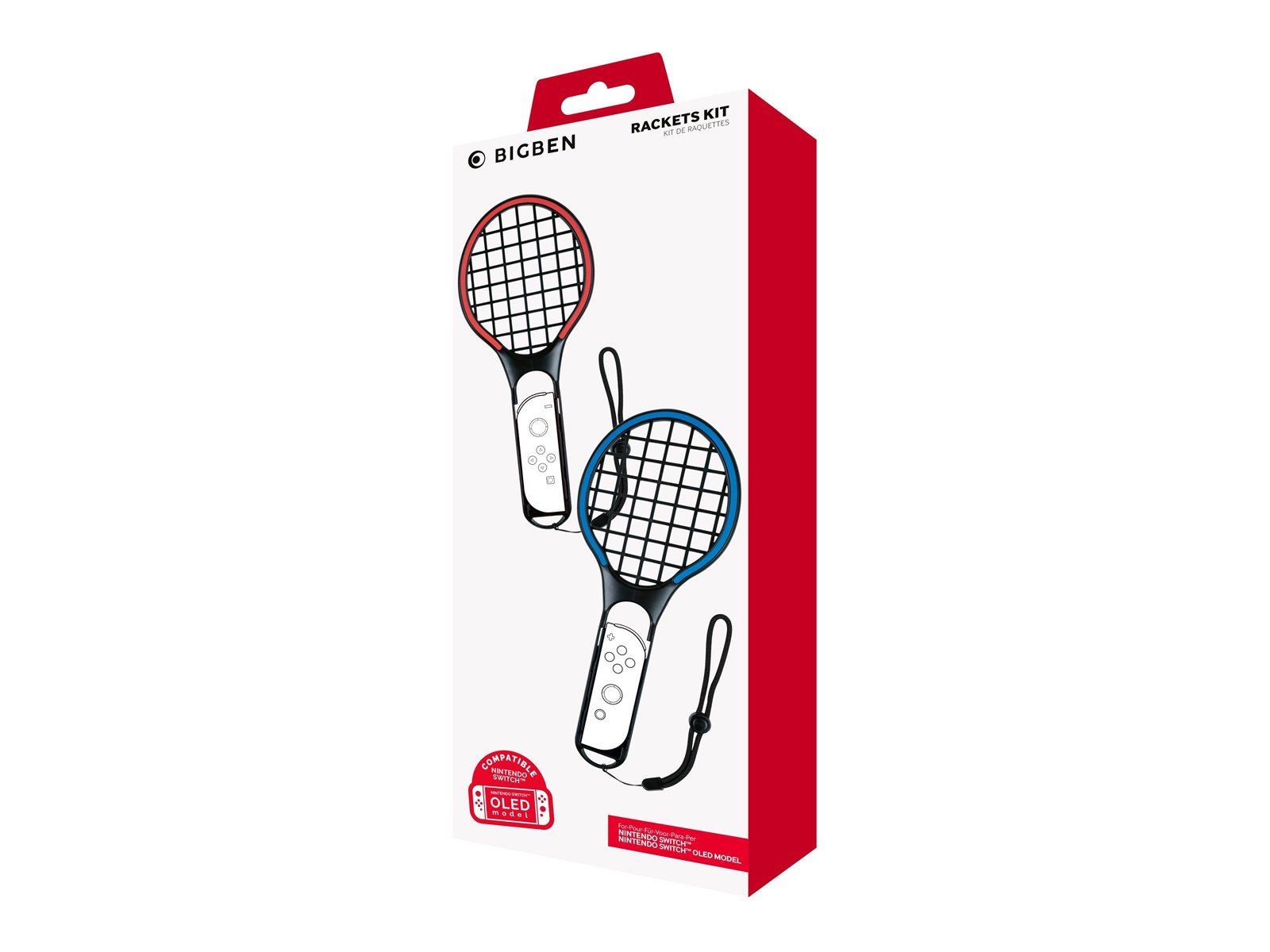 BigBen Interactive 2 Tennisrackets for Joy-Con (Nintendo Switch) - Controller