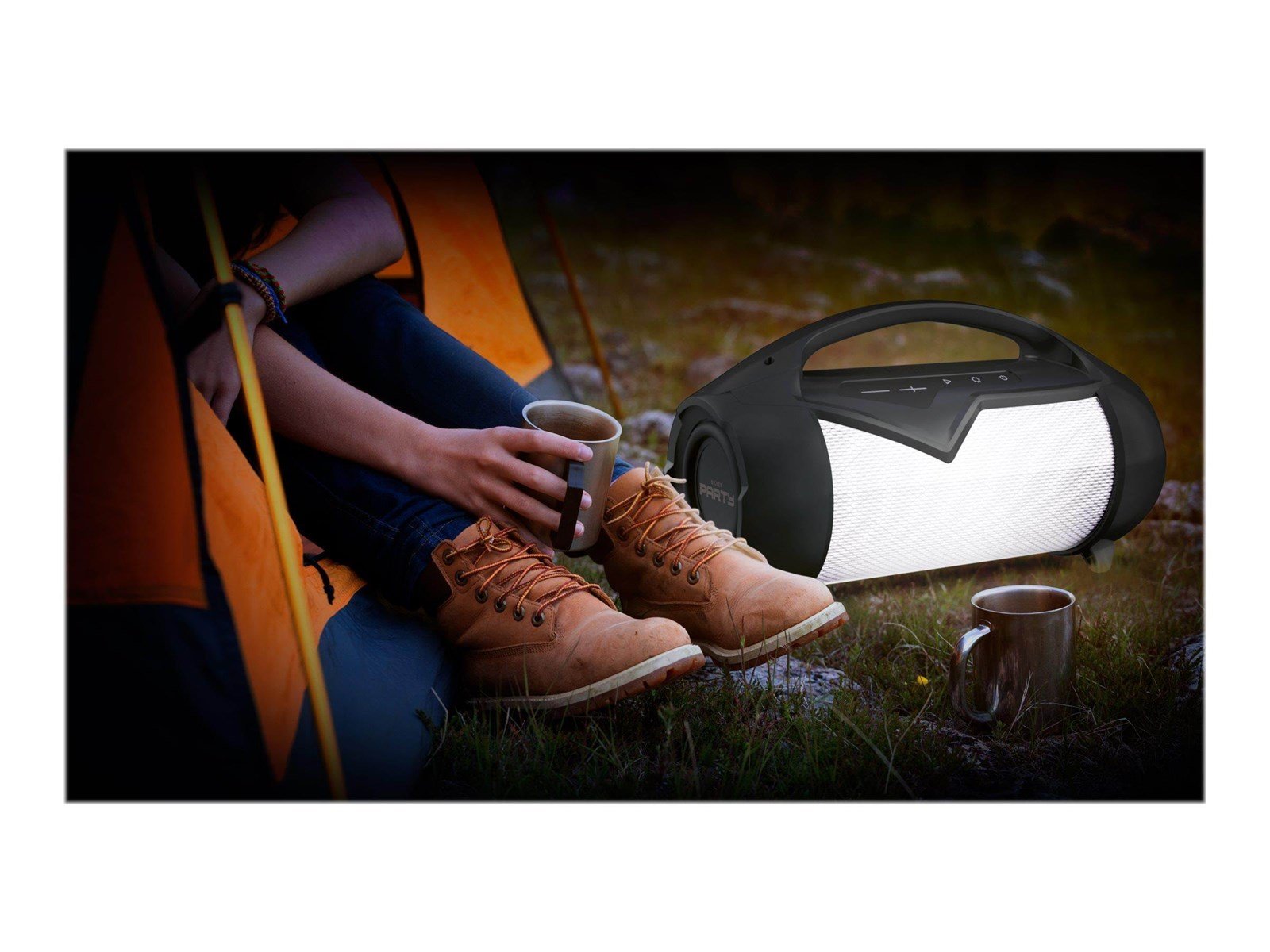 BigBen Interactive Bluetooth Speaker Party - Lite - Splashproof