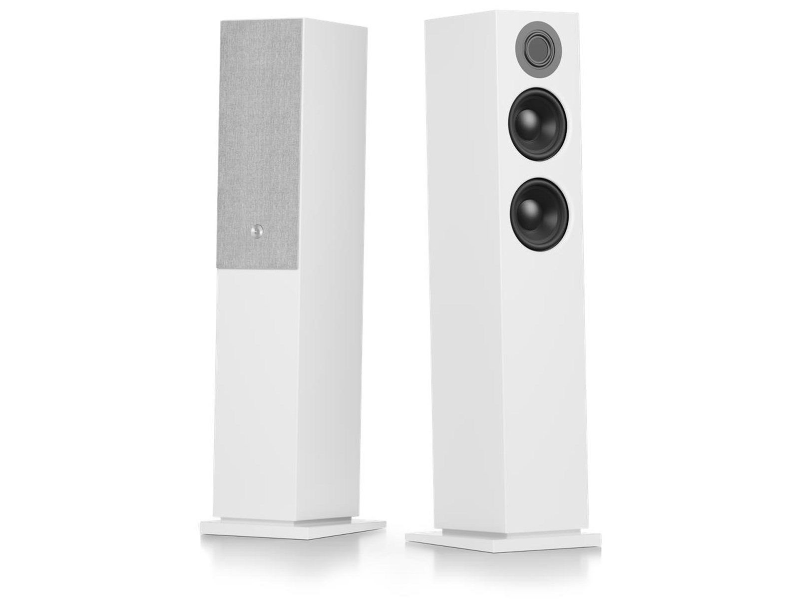 Audio Pro A48 Wifi Wireless Multiroom Home Entertainment Stereo Floorstanding Speaker - White