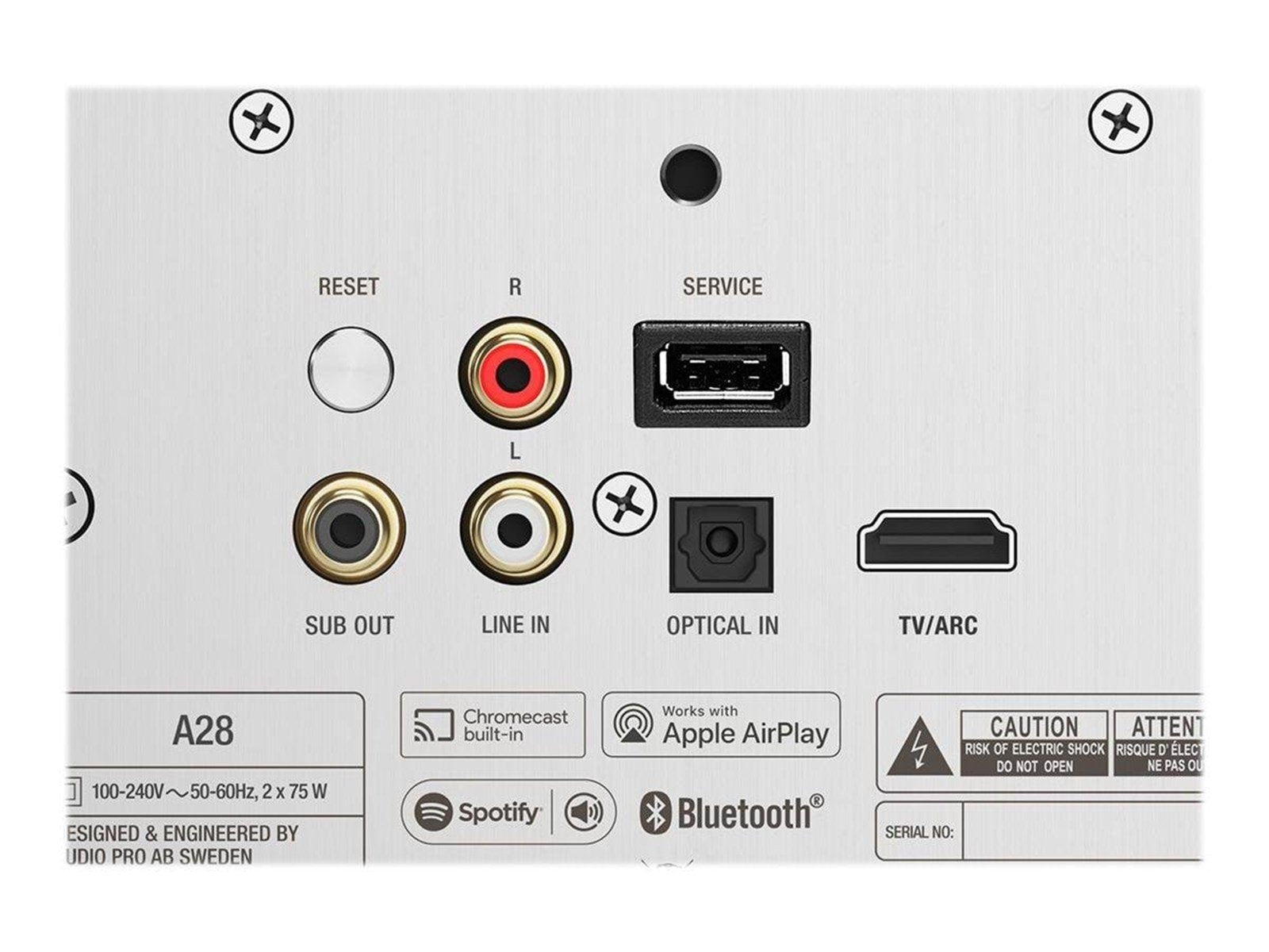 Audio Pro A28 - speakers - wireless