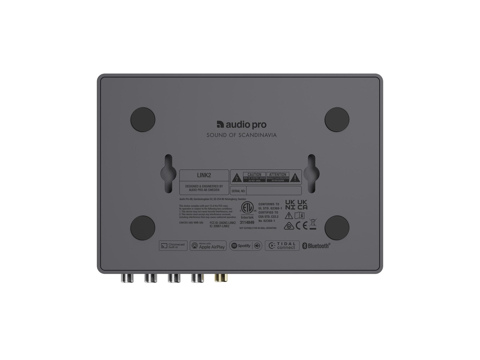 Audio Pro LINK 2 - Dark Grey