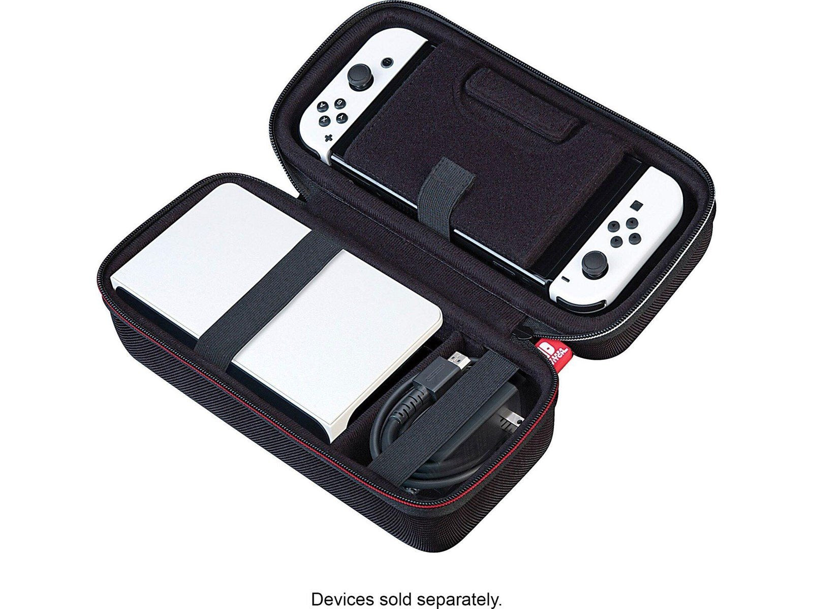 BigBen Interactive Official Traveler Deluxe System Case - Black (Nintendo Switch) - Miscellaneous Zubehör für Spielkonsole - Nin