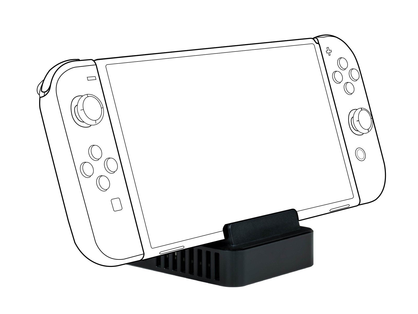 BigBen Interactive Console Stand (Nintendo Switch/Nintendo Switch OLED) - Miscellaneous Zubehör für Spielkonsole - Nintendo Swit