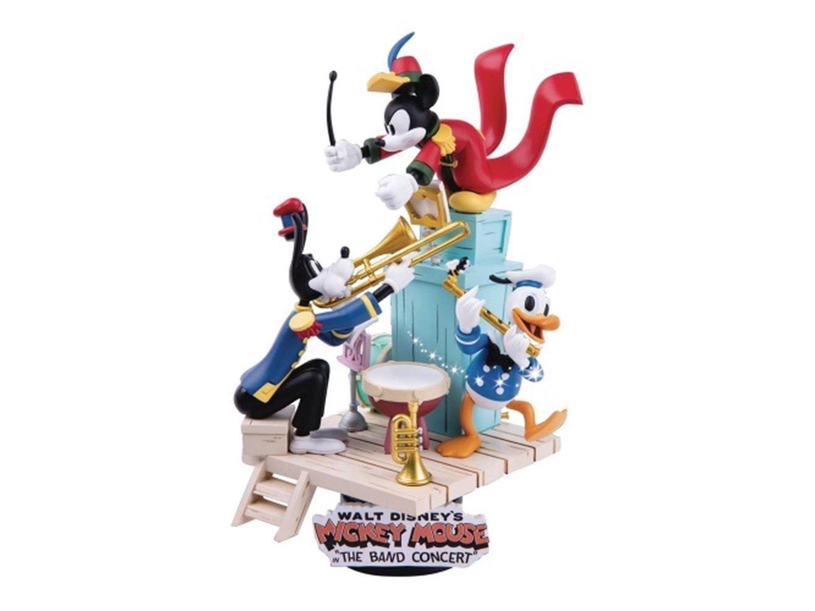 Beast Kingdom - Disney Mickey Mouse D-Stage 047 PVC Diorama The Band Concert - Figur