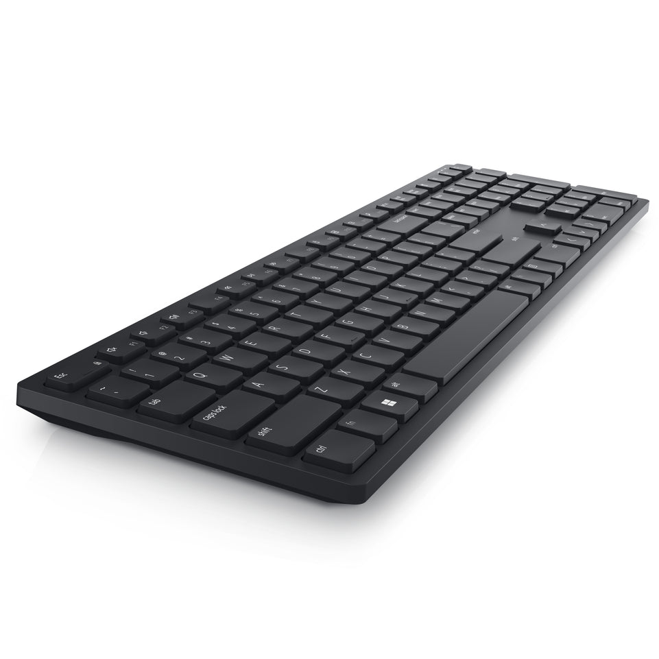 Dell KB500 - Tastatur - kabellos - 2.4 GHz - QWERTZ schwarz