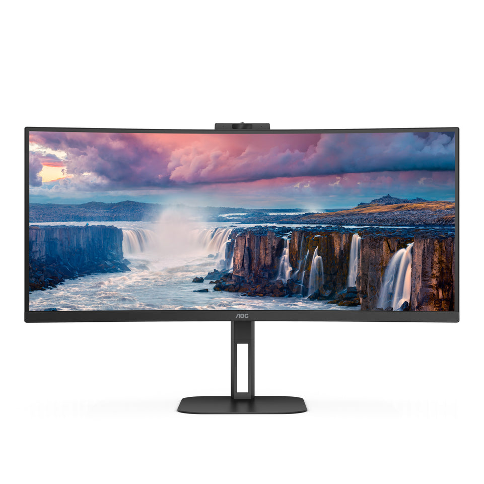 AOC 86,0cm (34")  CU34V5CW/BK  21:09  HDMI+DP+USB-C Cur.WebC ret