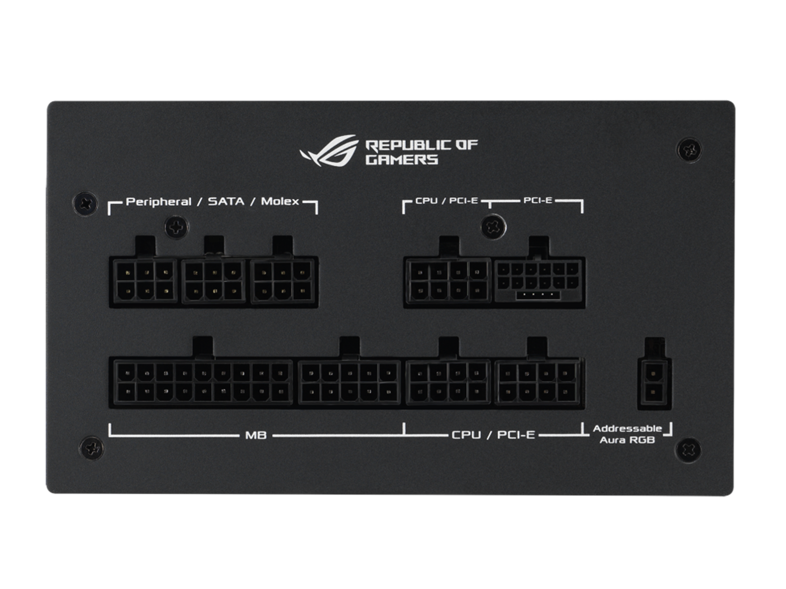 ASUS ROG STRIX Gold Aura Edition - 850W Netzteile - 850 Watt - 135 mm - ATX 3.0 - 80 Plus Gold zertifiziert