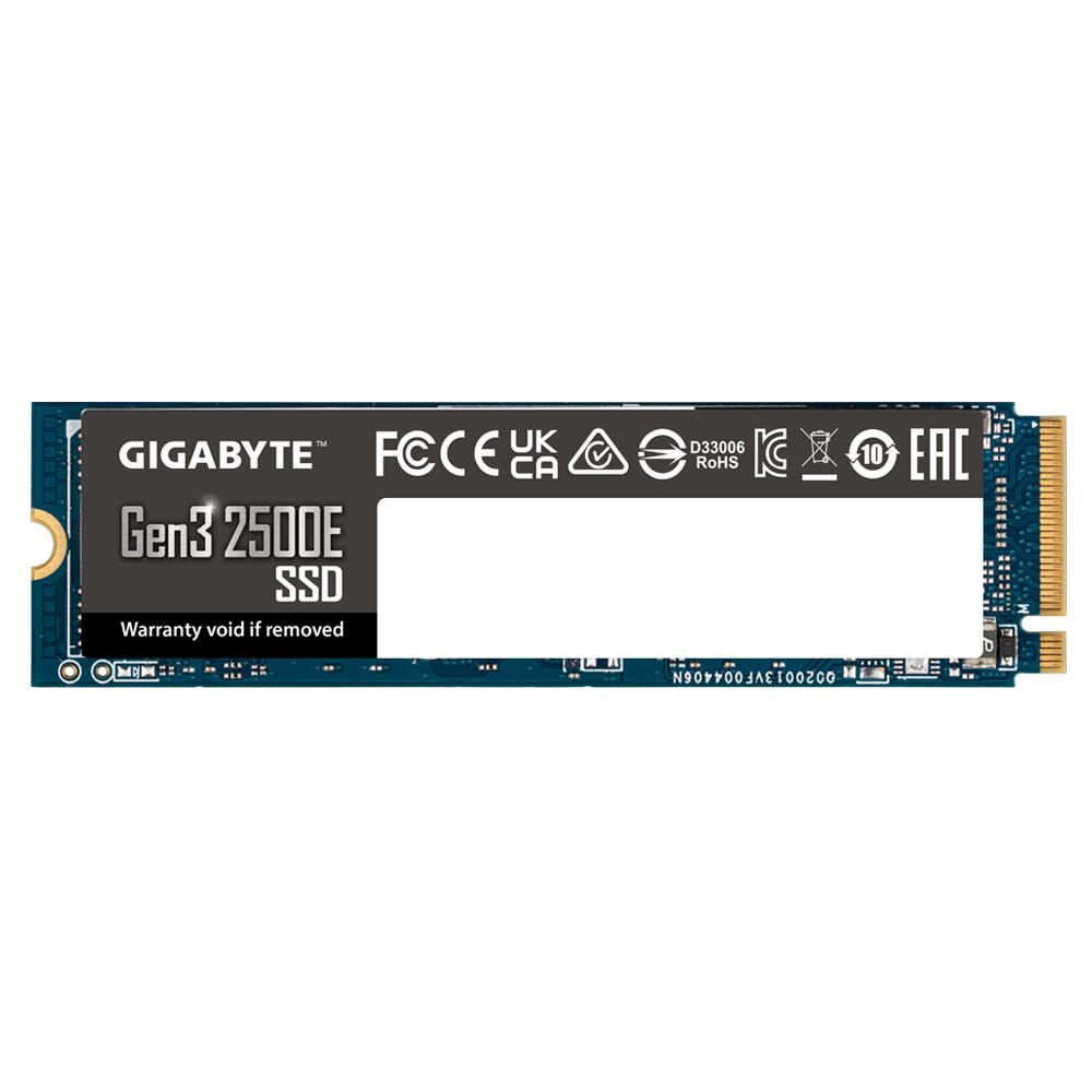 GIGABYTE Gen3 2500E M.2 SSD intern 500 GB