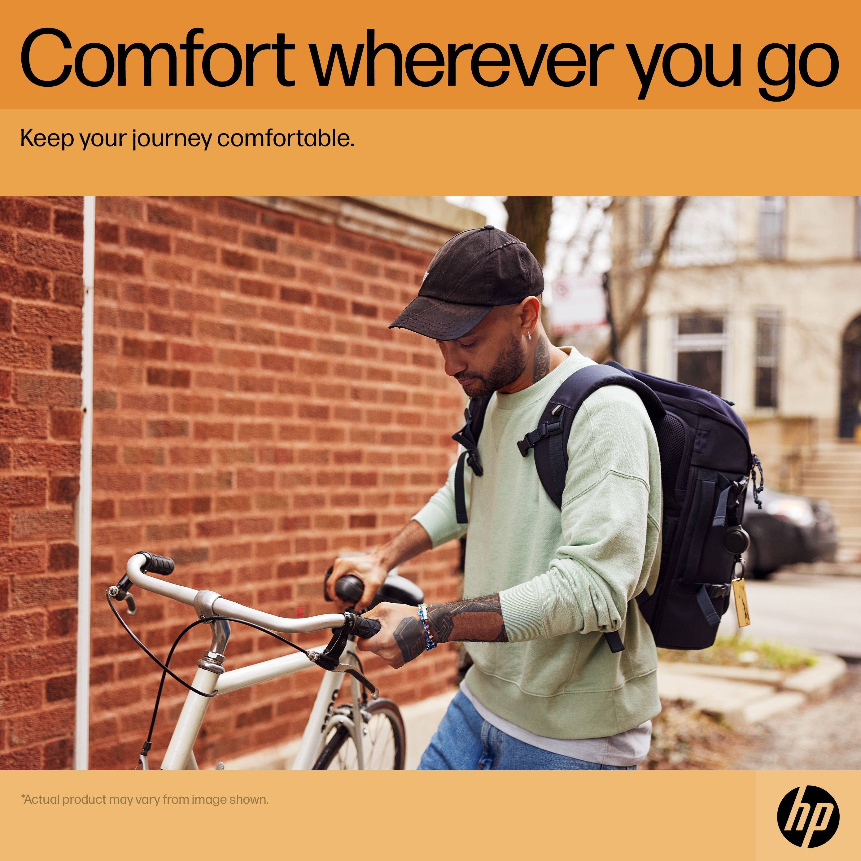 HP Travel - Notebook-Rucksack - 39,6 cm - bis zu 15,6
