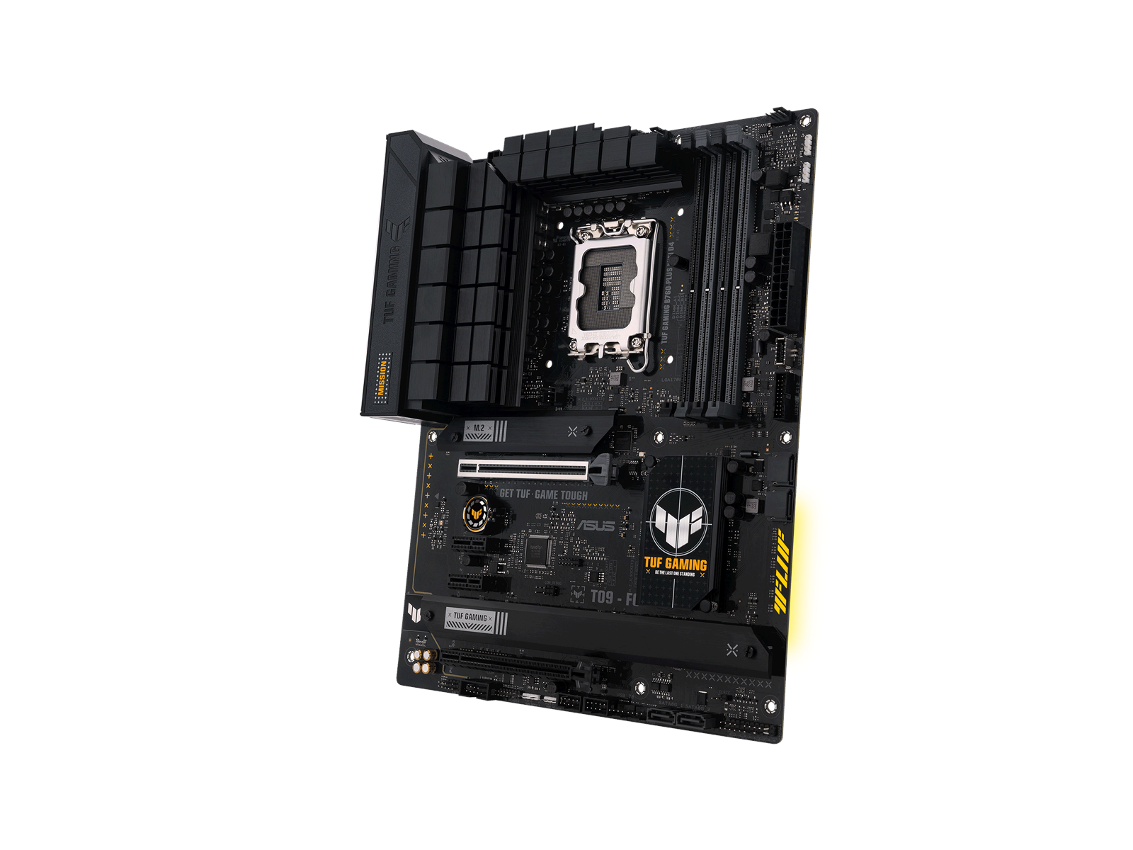 ASUS TUF GAMING B760-PLUS WIFI D4 Mainboard - Intel B760 - Intel LGA1700 socket - DDR4 RAM - ATX