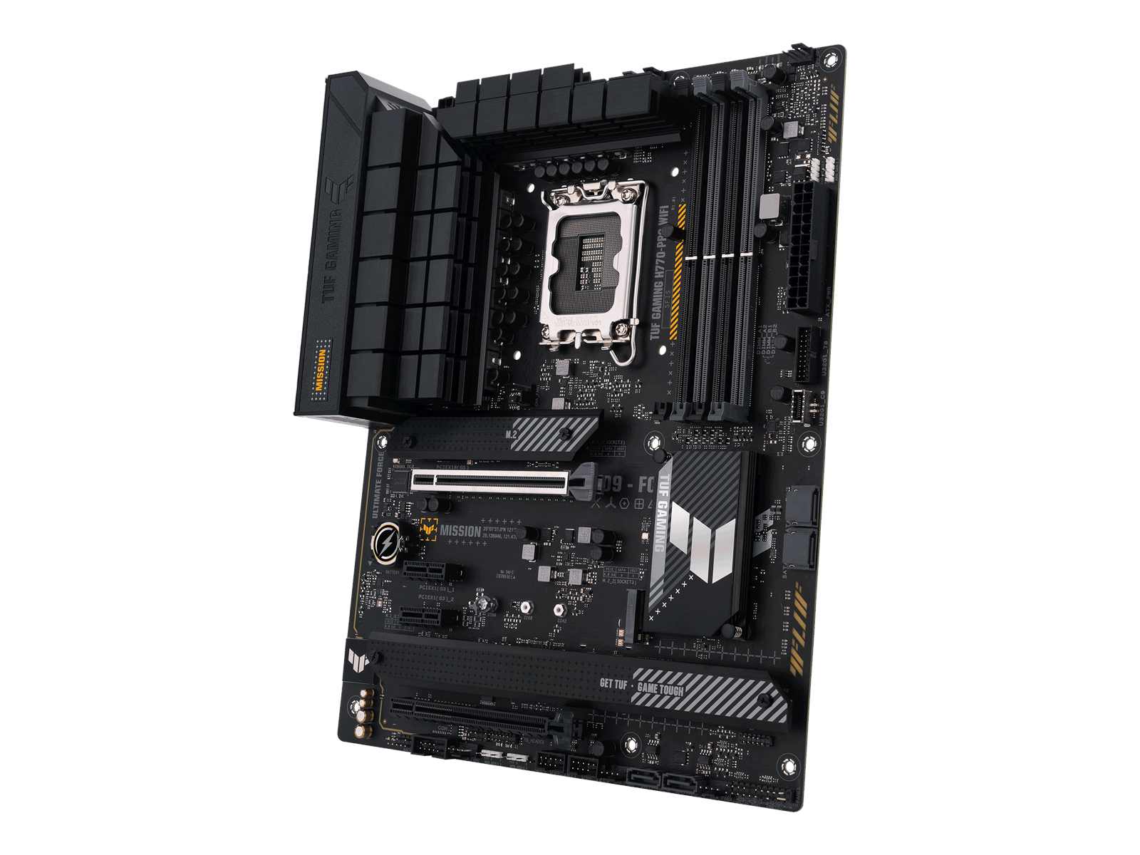 ASUS TUF GAMING H770-PRO WIFI Mainboard - Intel H770 - Intel LGA1700 socket - DDR5 RAM - ATX