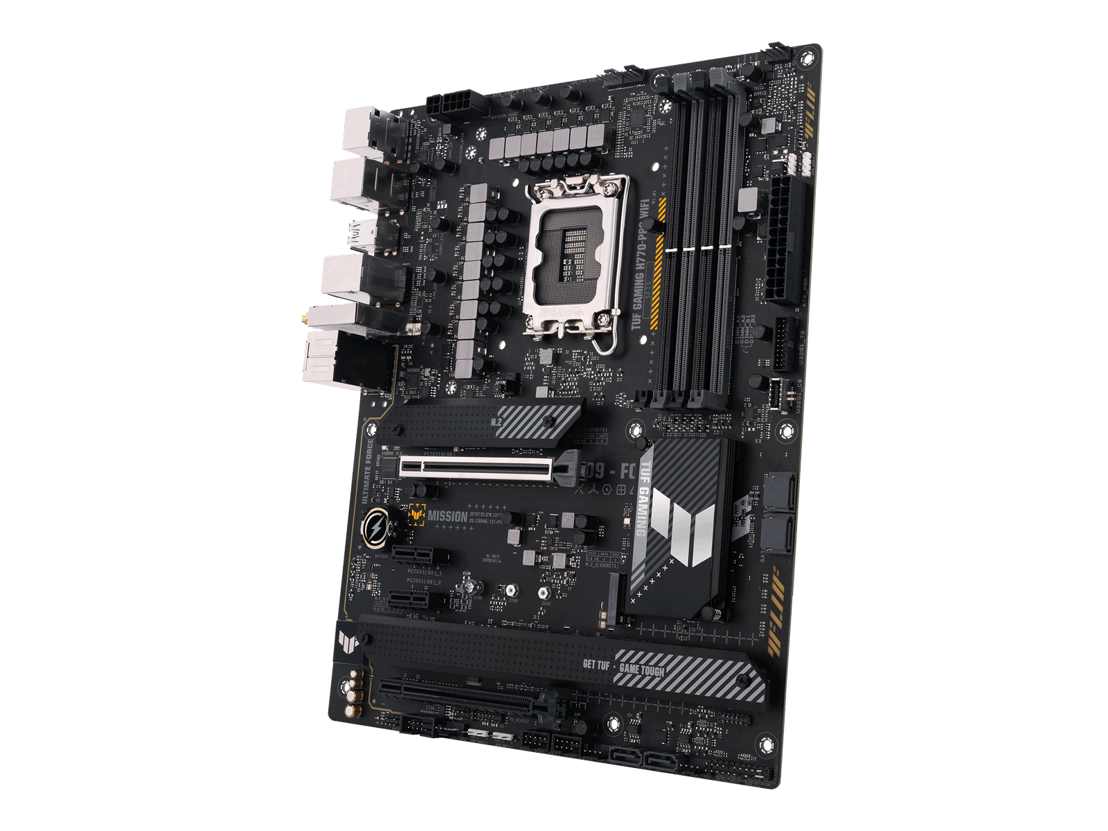 ASUS TUF GAMING H770-PRO WIFI Mainboard - Intel H770 - Intel LGA1700 socket - DDR5 RAM - ATX