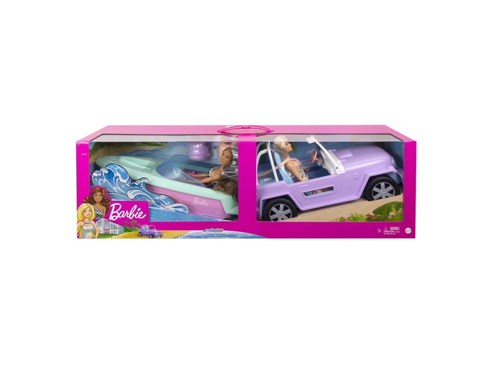 Barbie Dolls and Vehicles